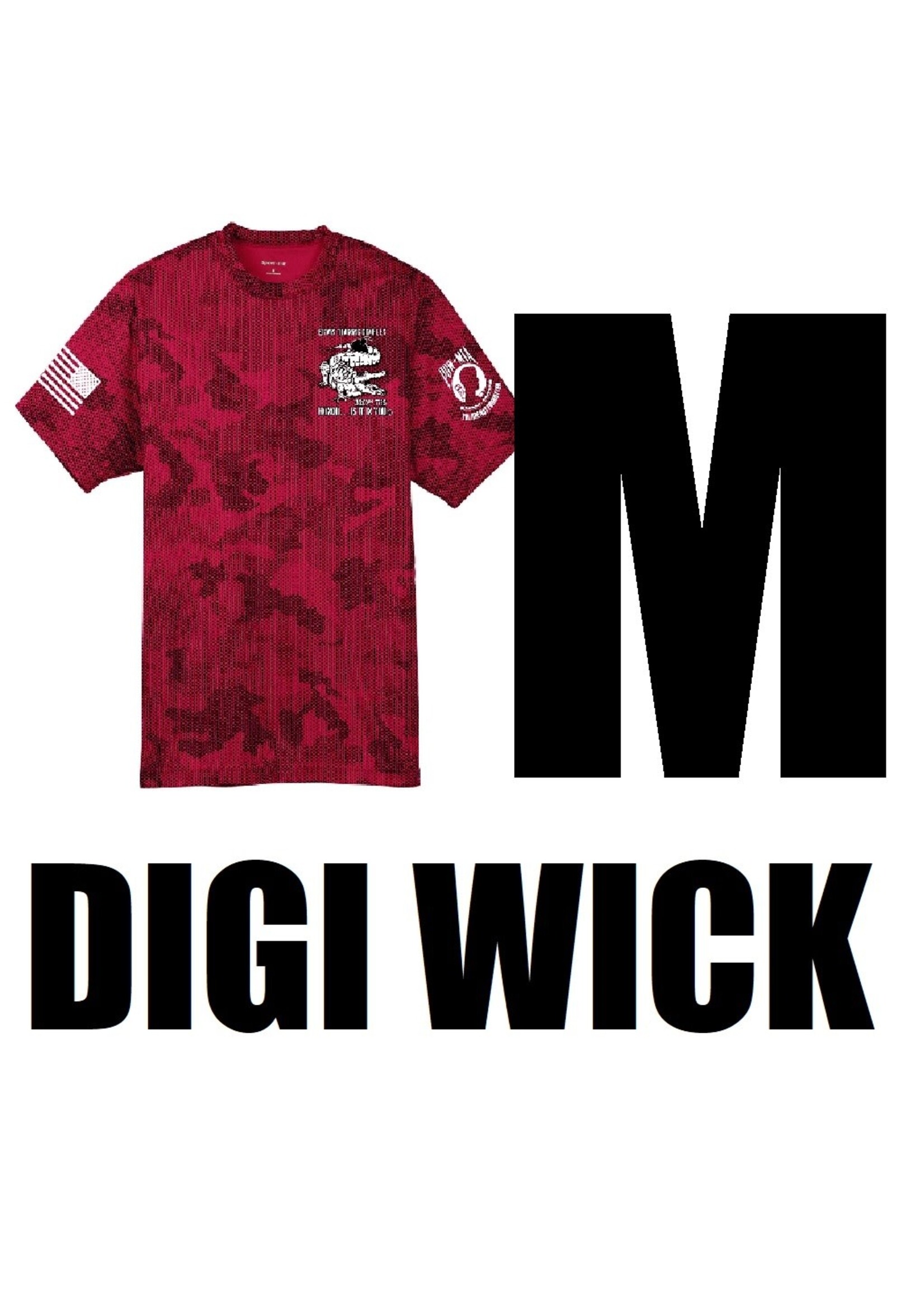 320th Gators Digi Wicking Shirt Red