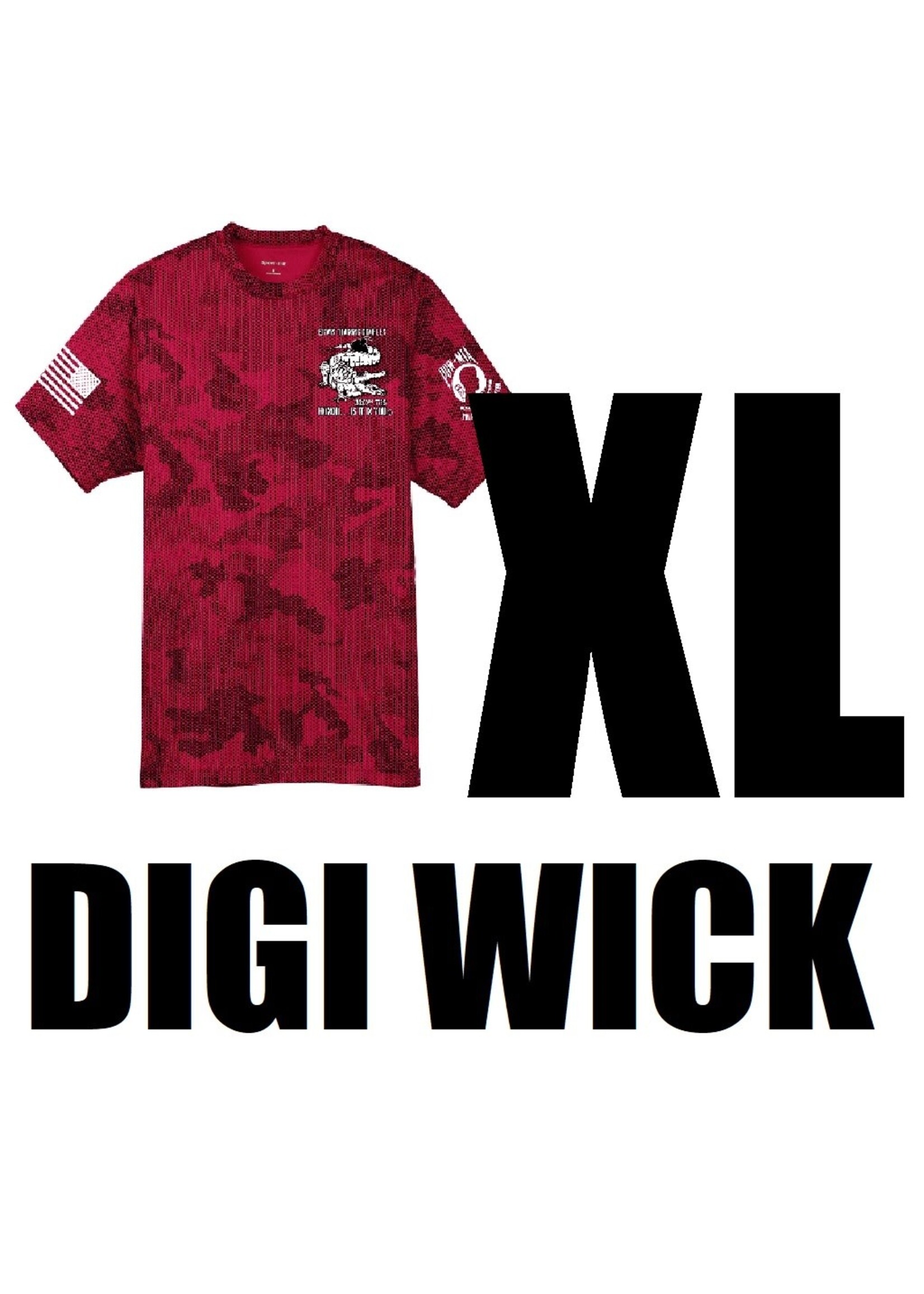 320th Gators Digi Wicking Shirt Red