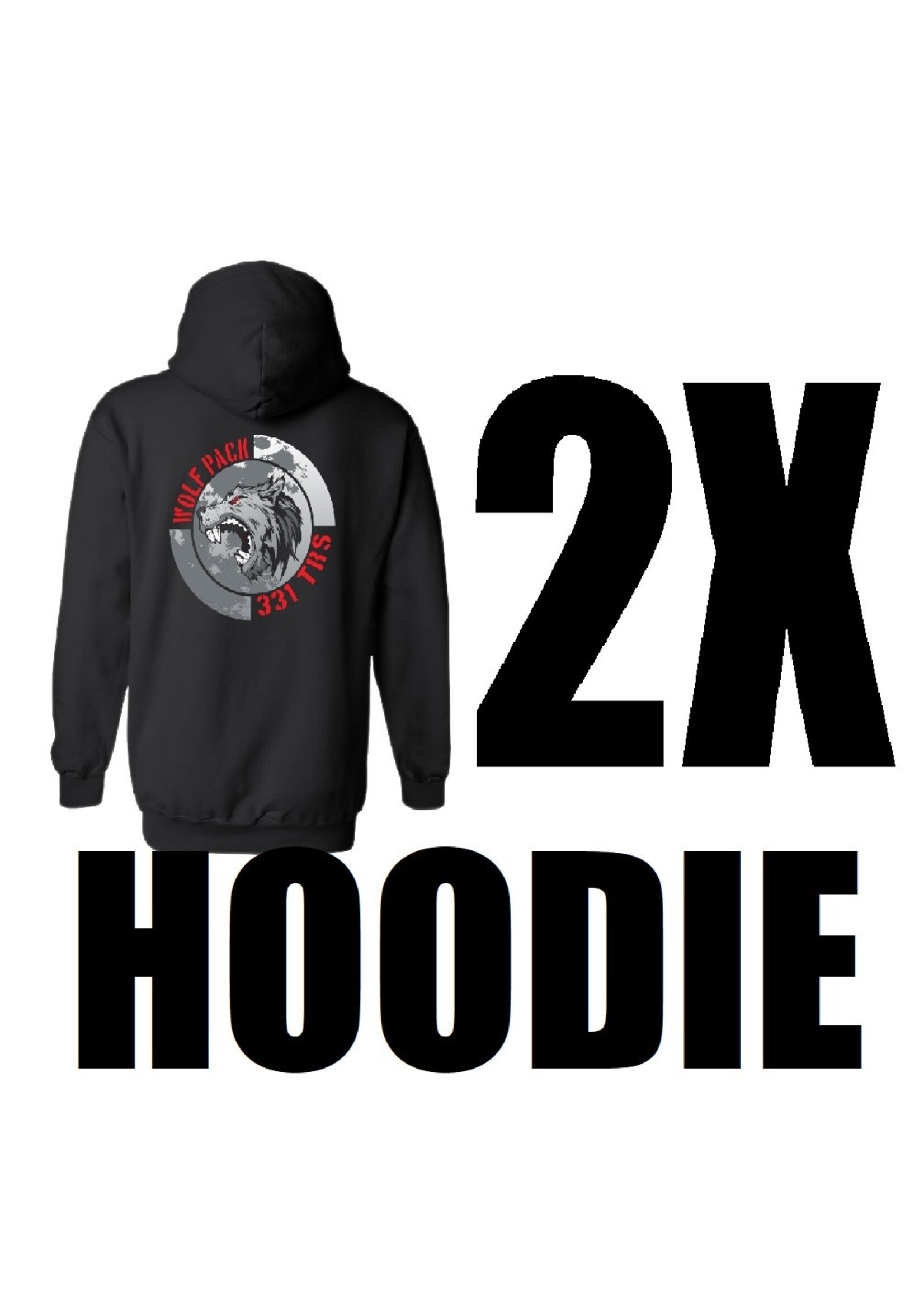 331st Wolfpack Cotton Hoodie