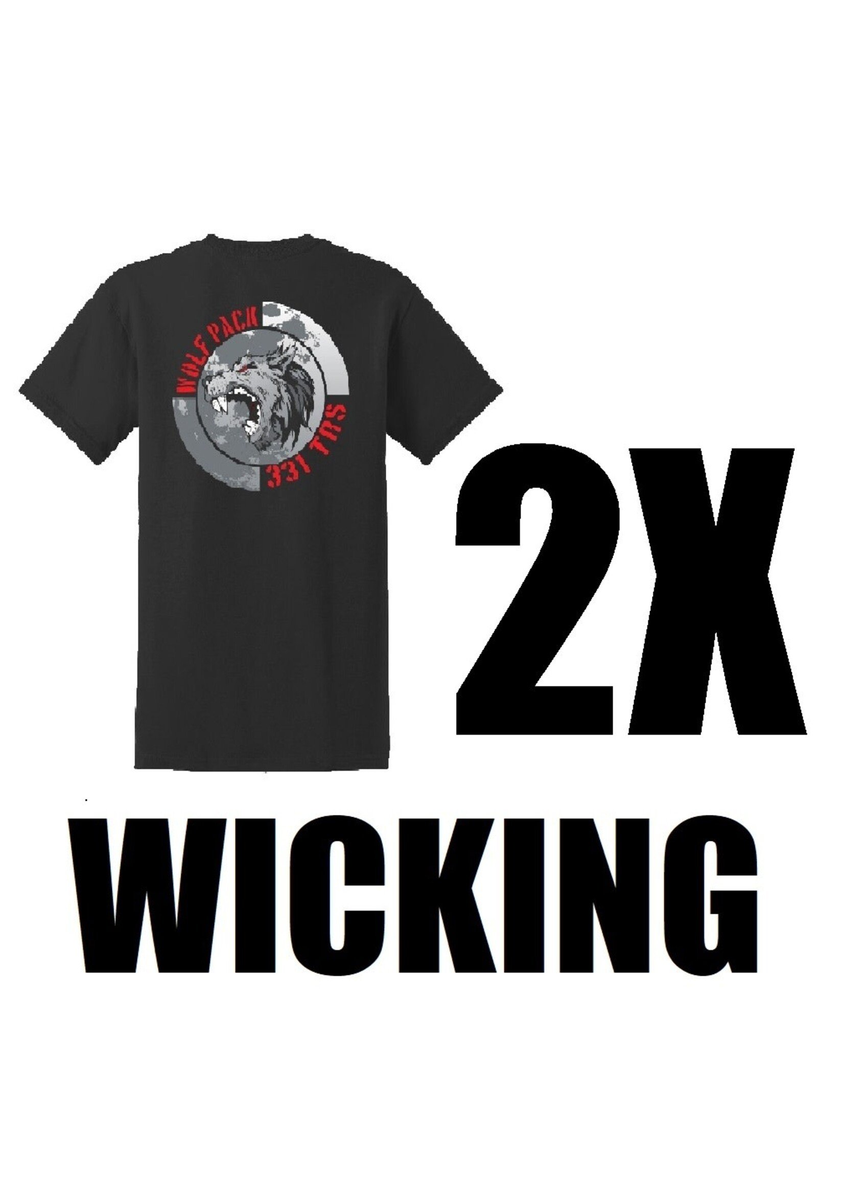 331st Wolfpack Wicking Shirt
