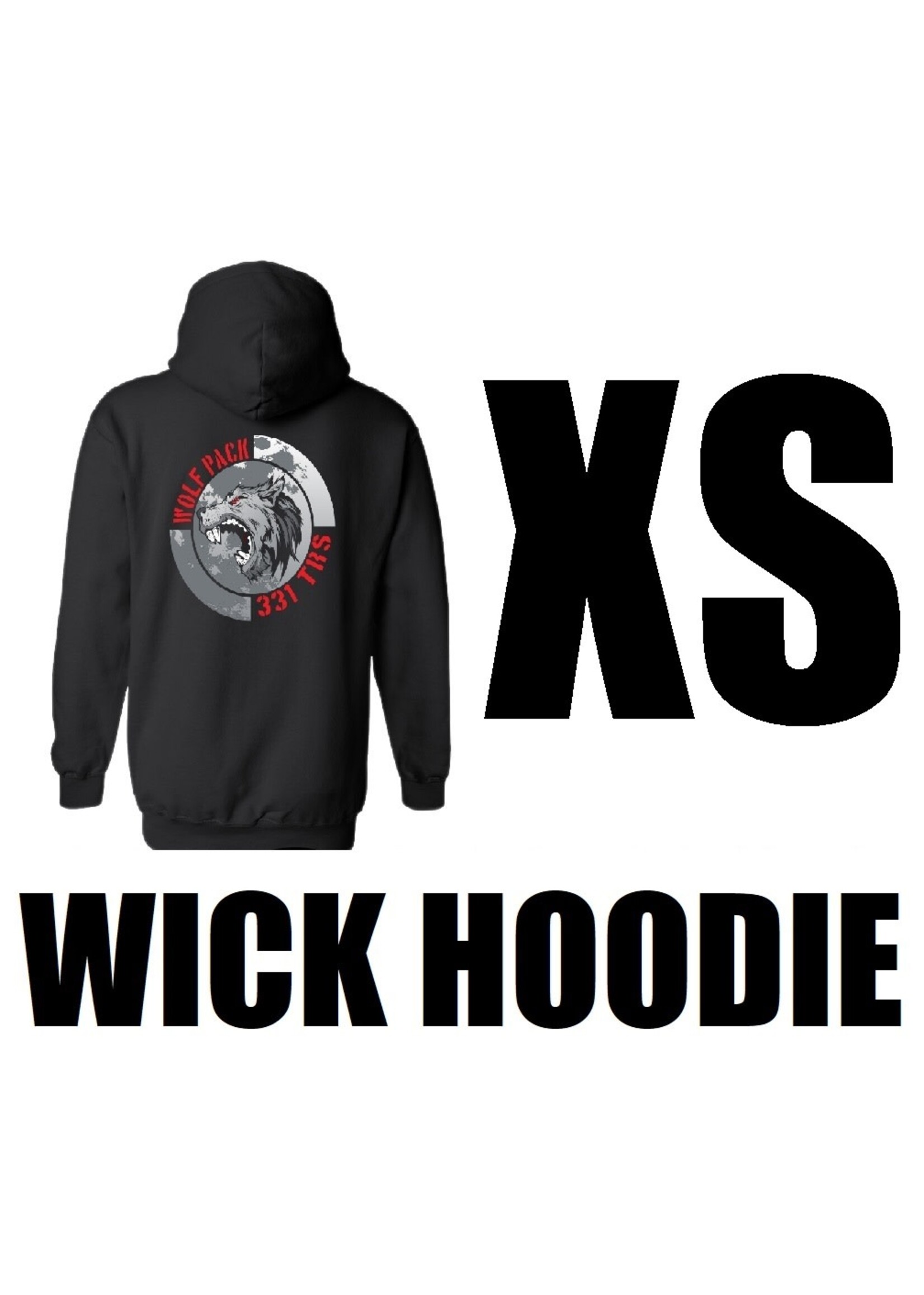 331st Wolfpack Wicking Hoodie