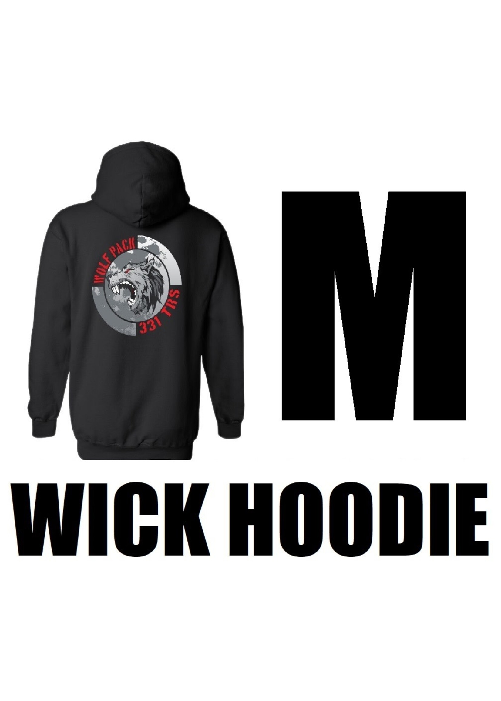 331st Wolfpack Wicking Hoodie