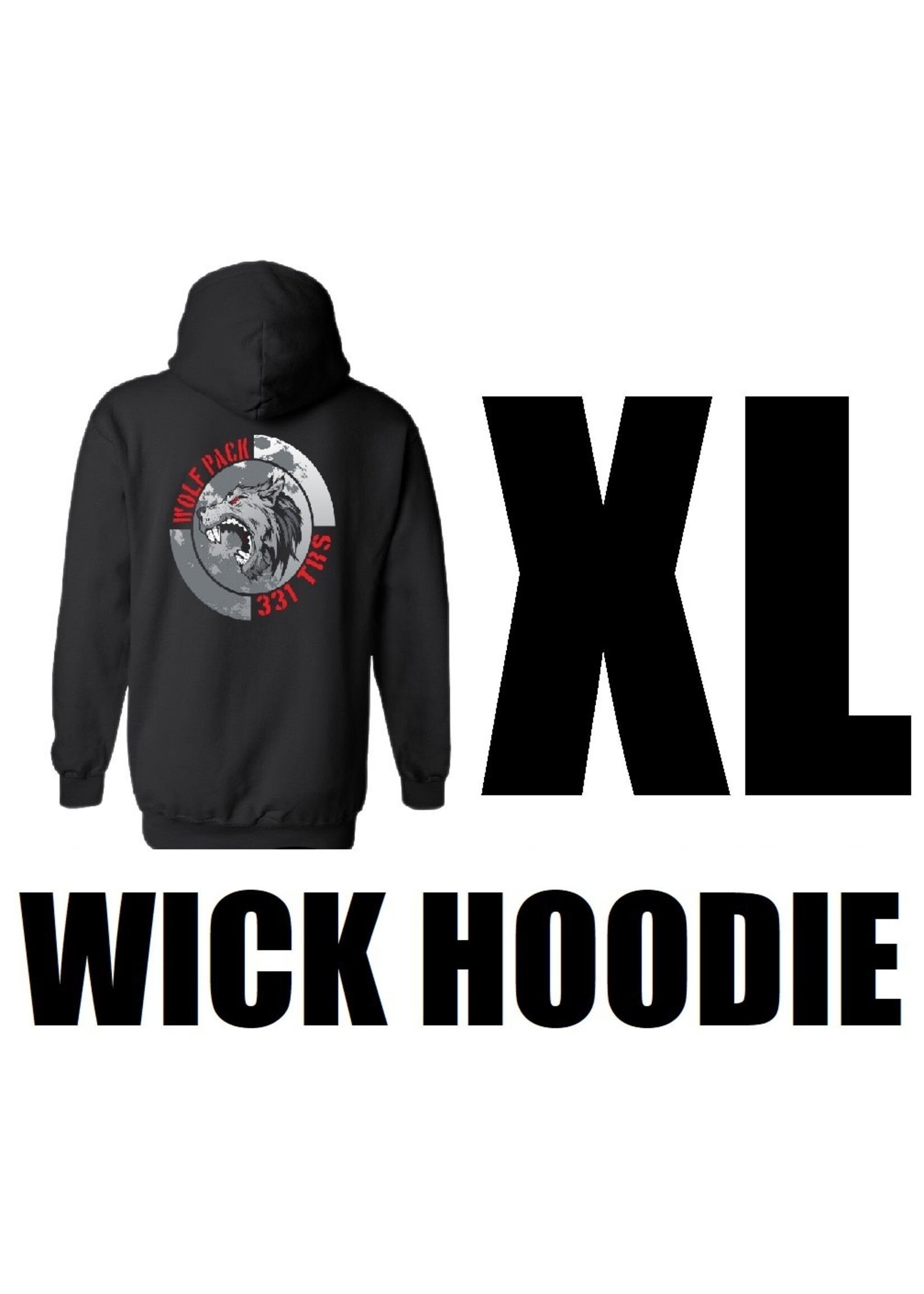 331st Wolfpack Wicking Hoodie