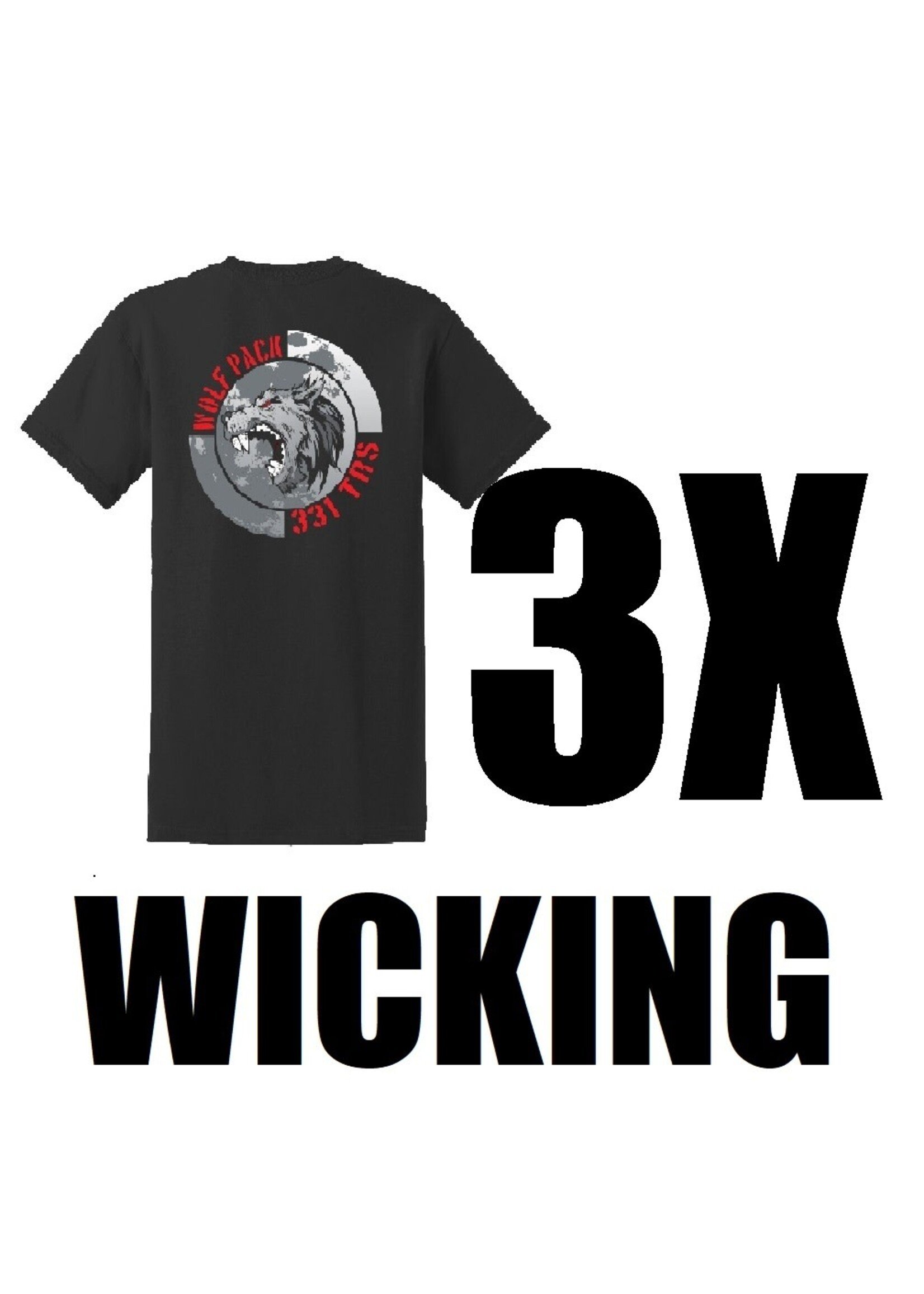 331st Wolfpack Wicking Shirt