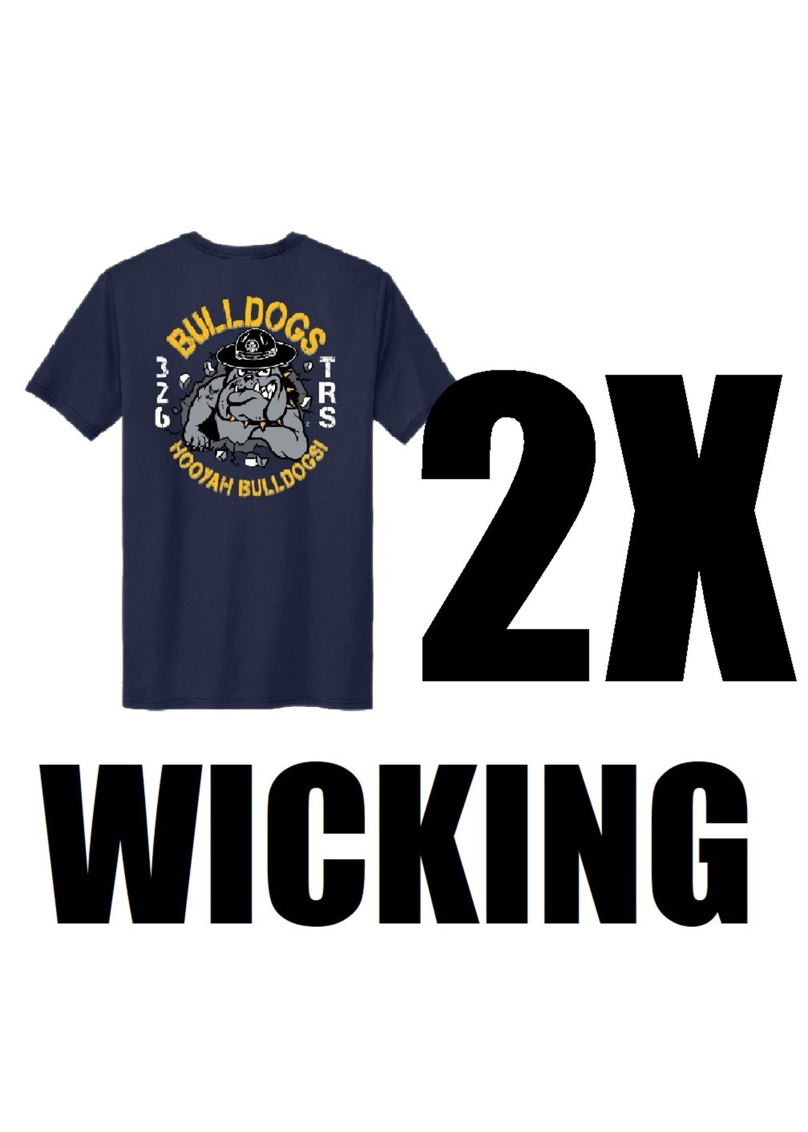 326th Bulldogs Wicking Shirt