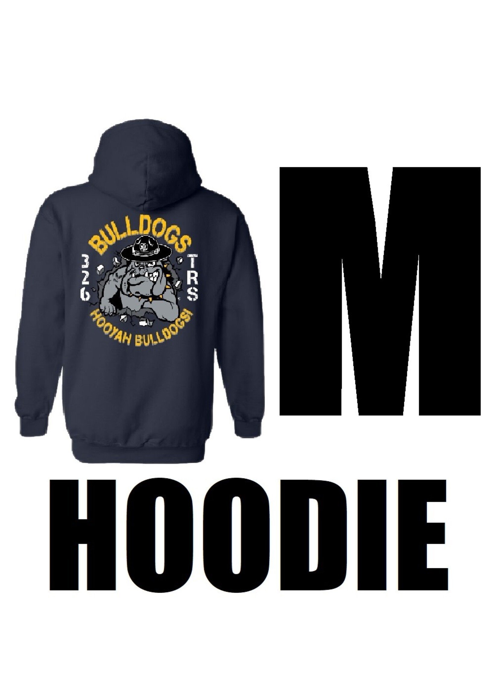 326th Bulldogs Cotton Hoodie