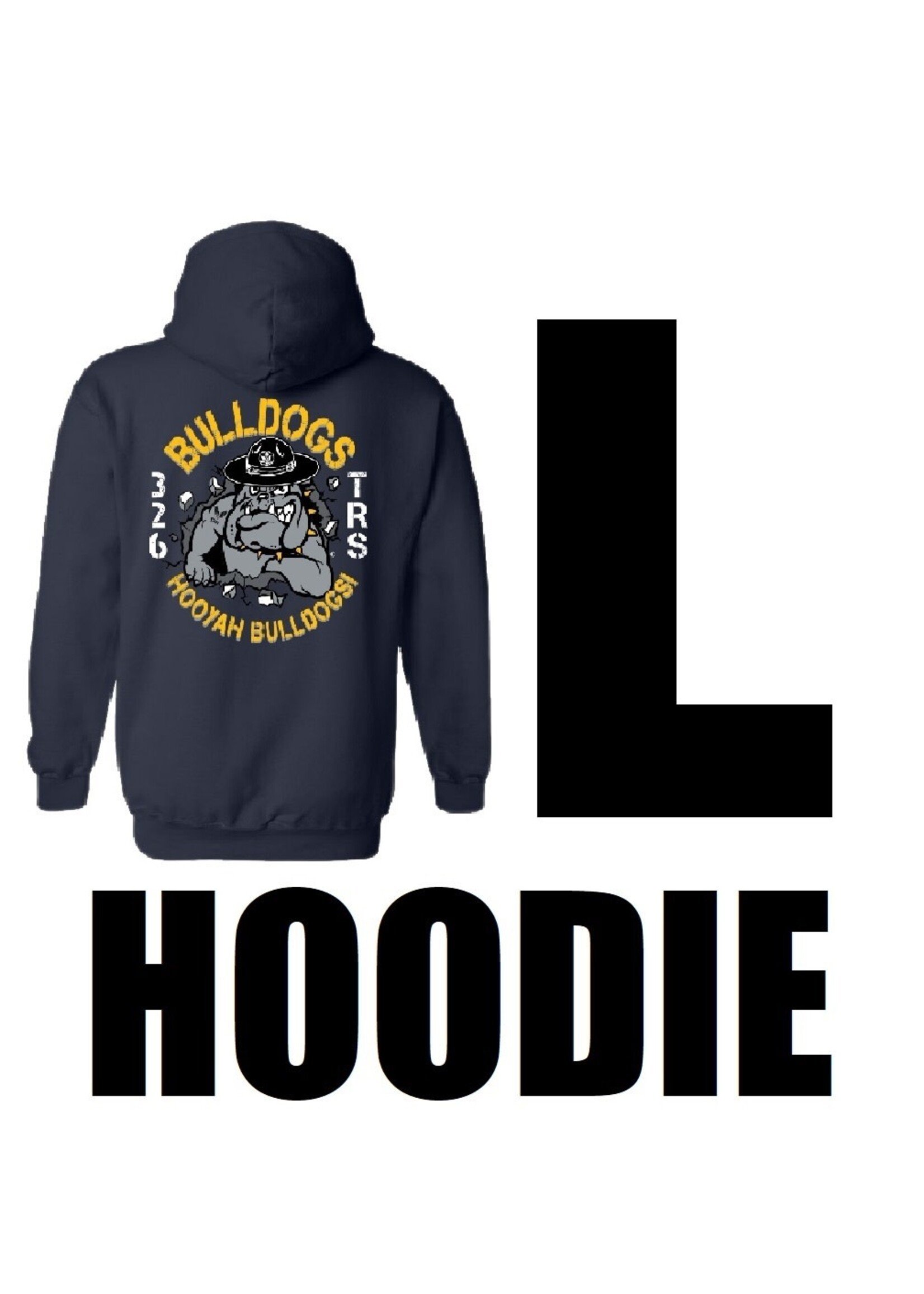 326th Bulldogs Cotton Hoodie