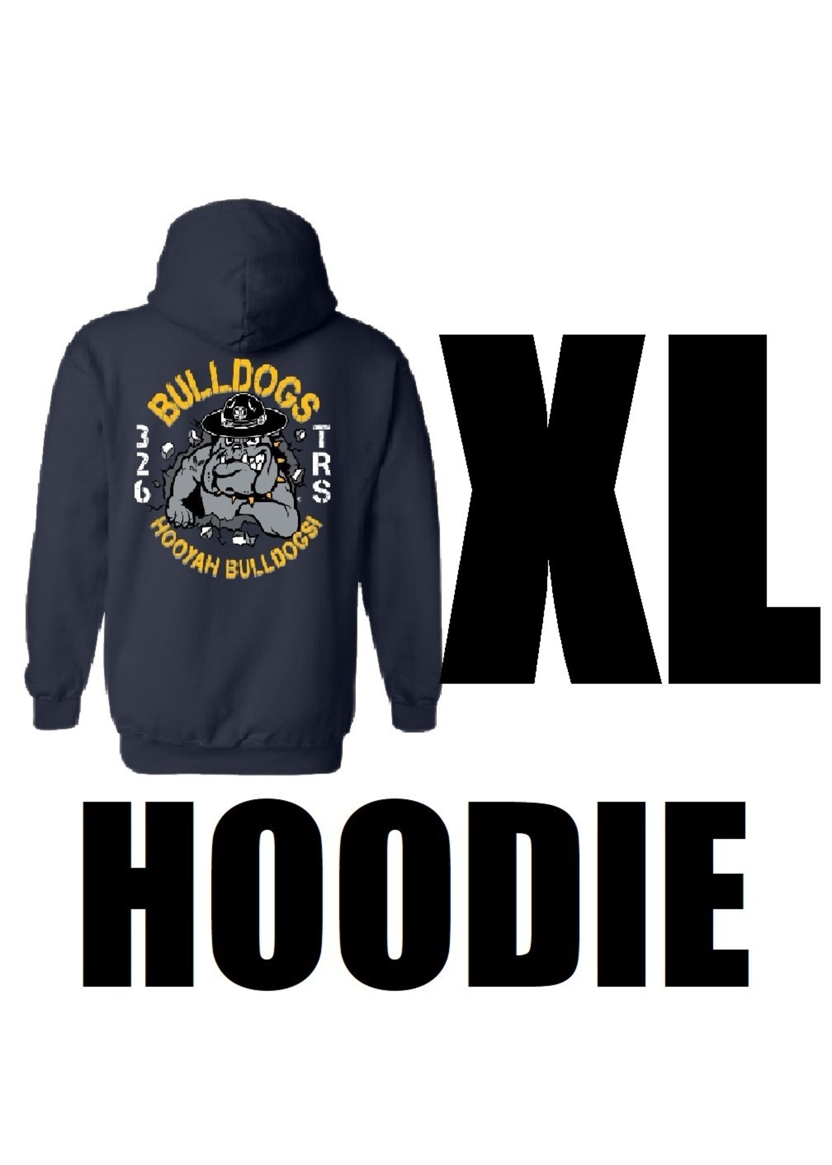326th Bulldogs Cotton Hoodie