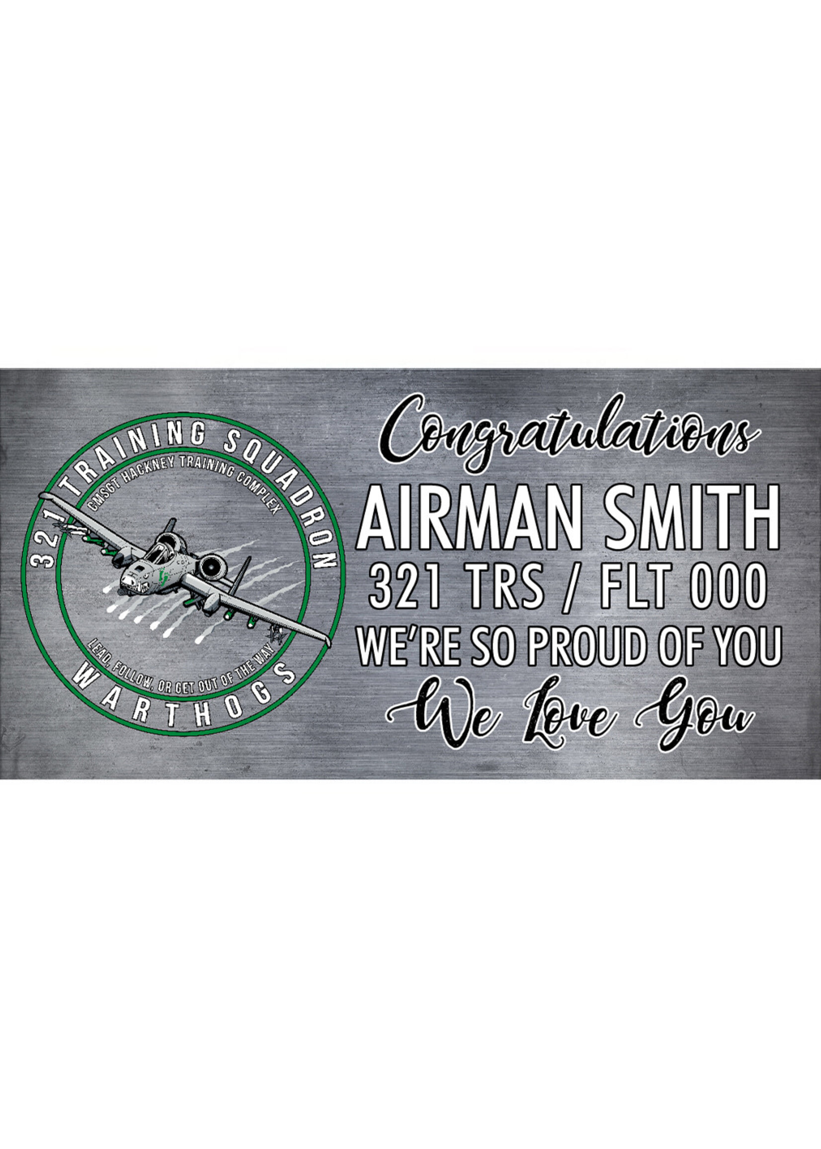 321st Squadron Banner