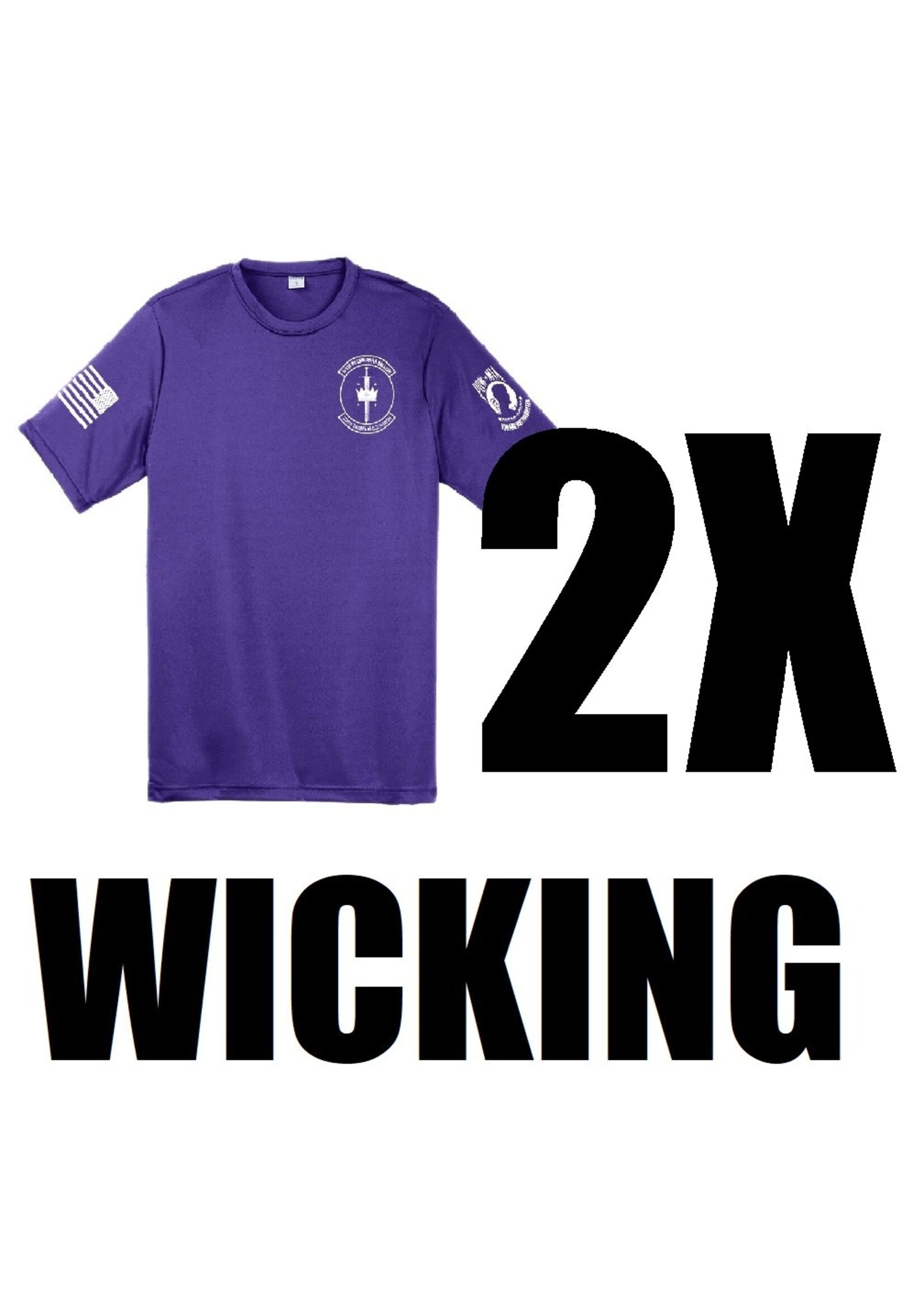 324th Knights Wicking Shirt