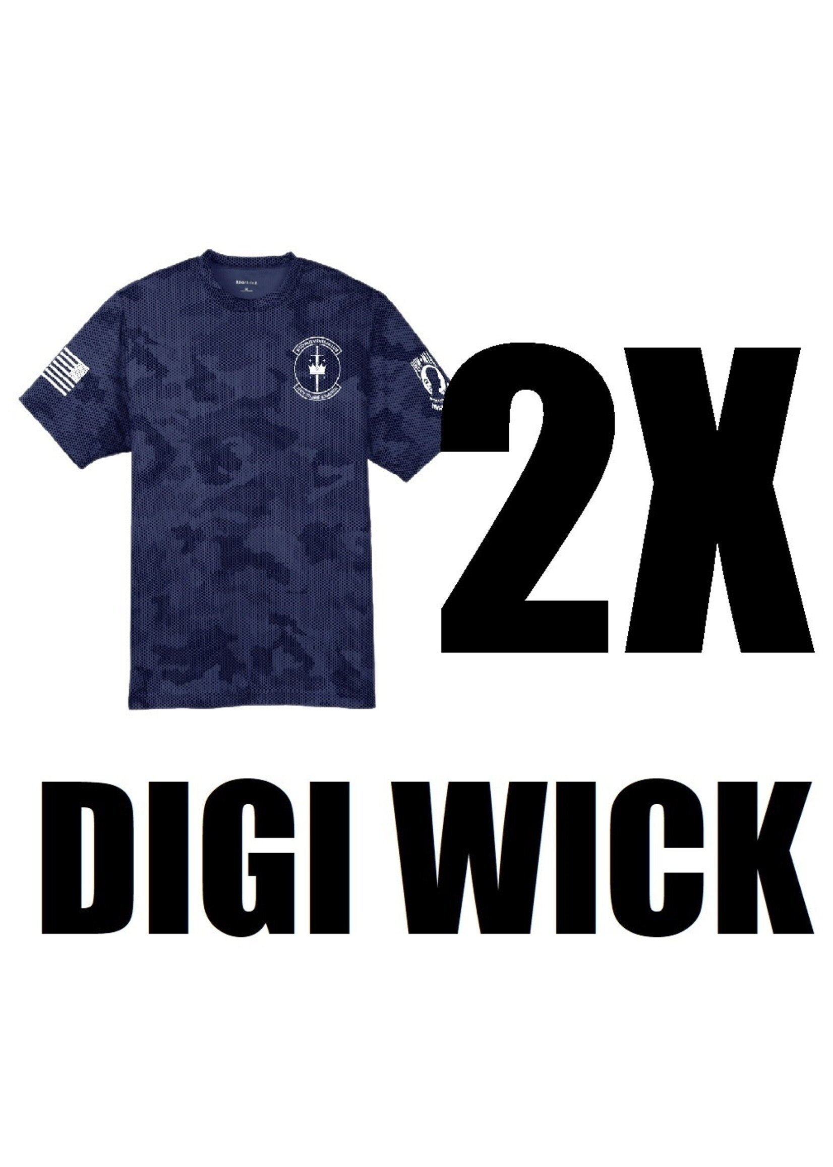 324th Knights Digi Wicking Shirt