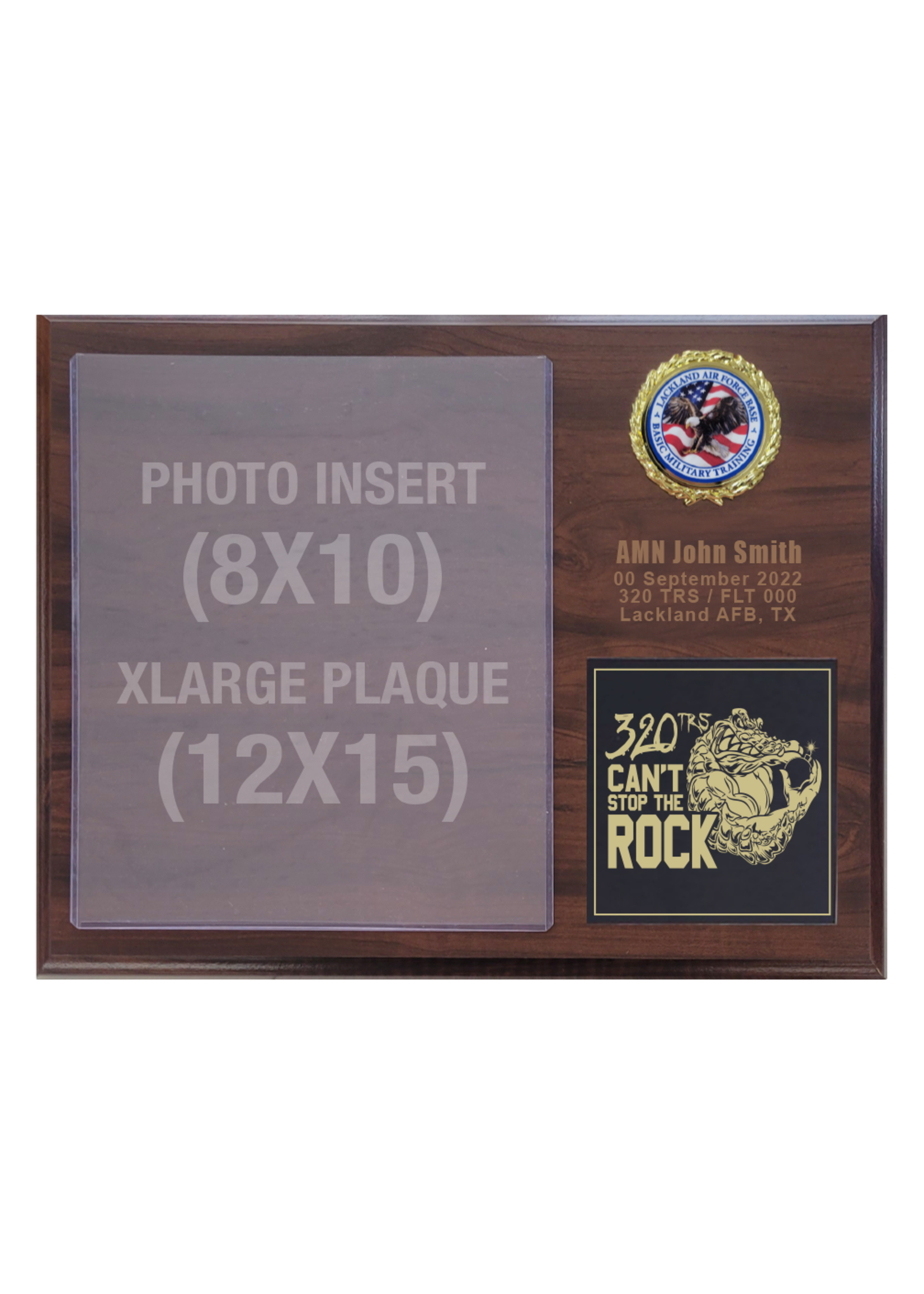 320th TRS Graduation Plaque