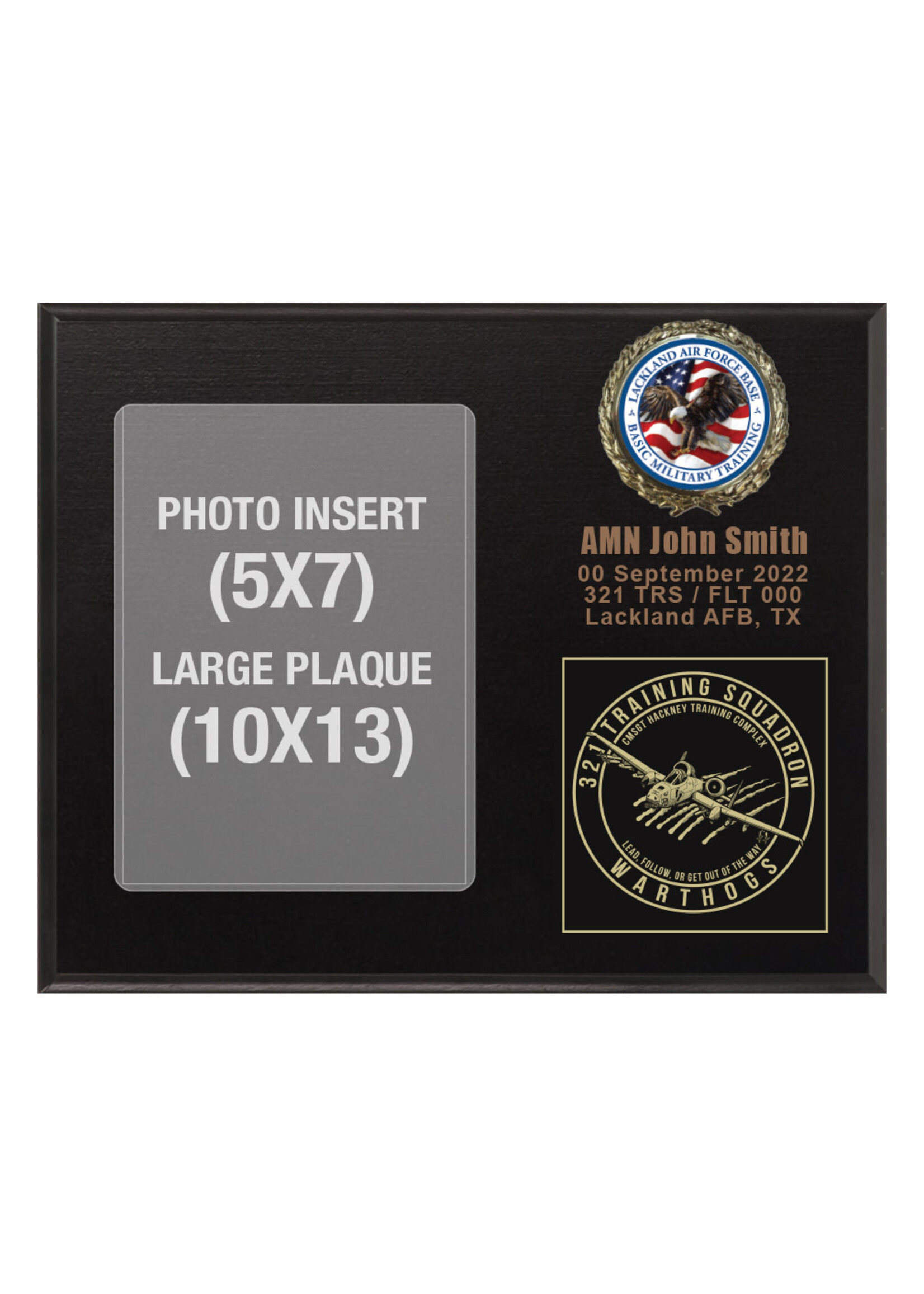 321st TRS Graduation Plaque