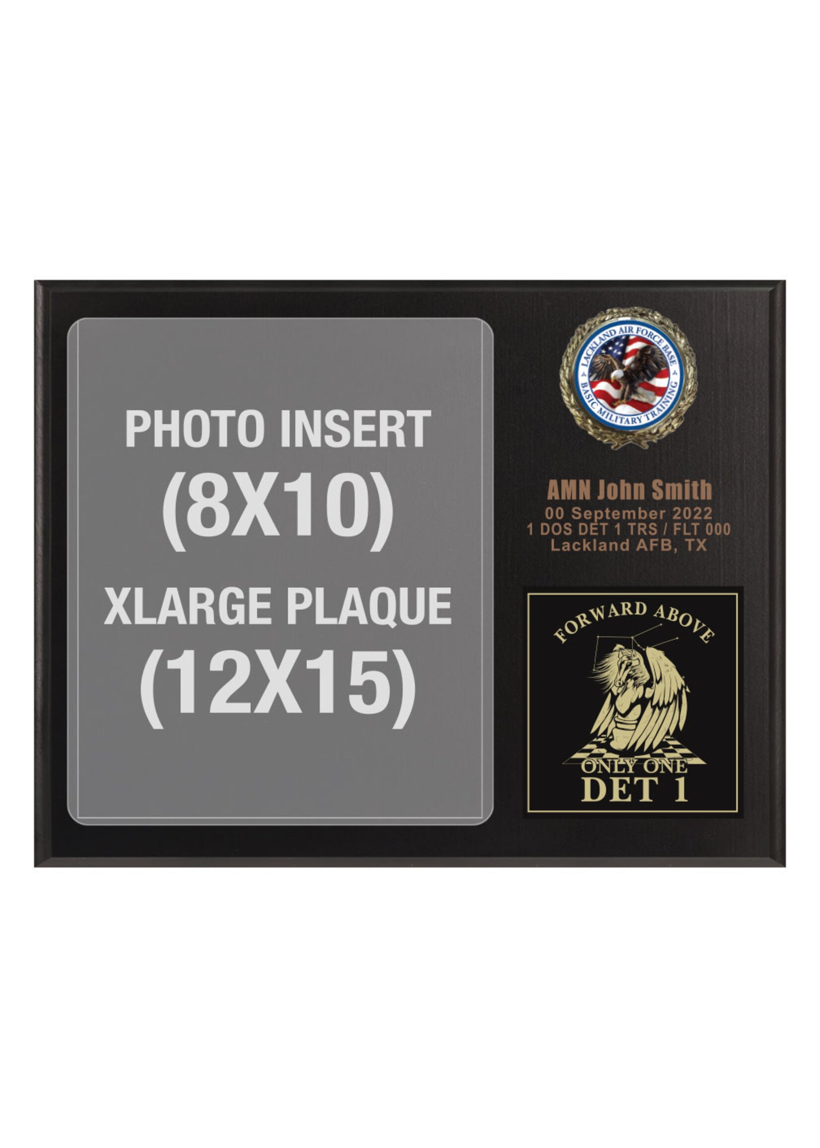 1 DEL DET 3 Graduation Plaque
