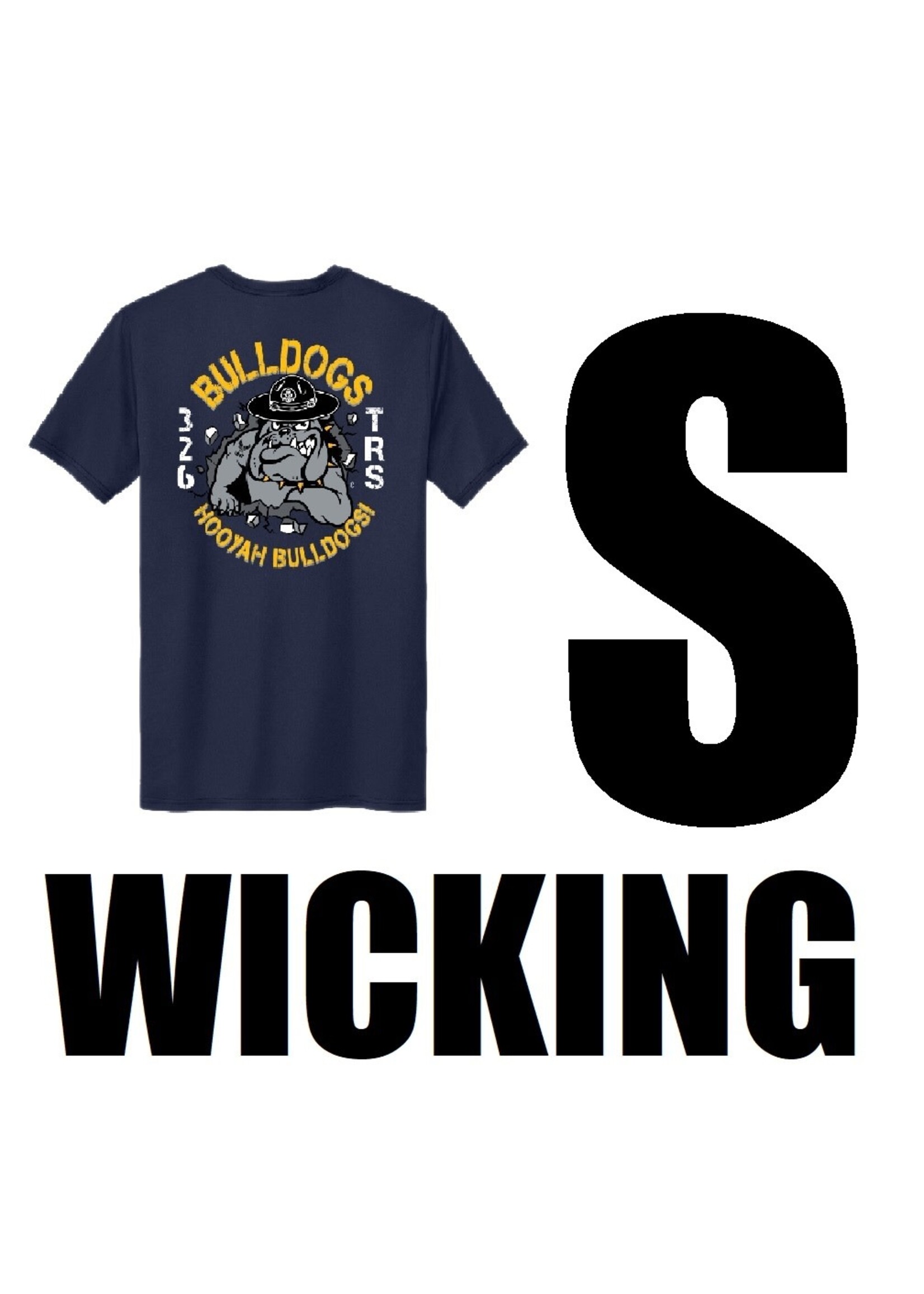 326th Bulldogs Wicking Shirt