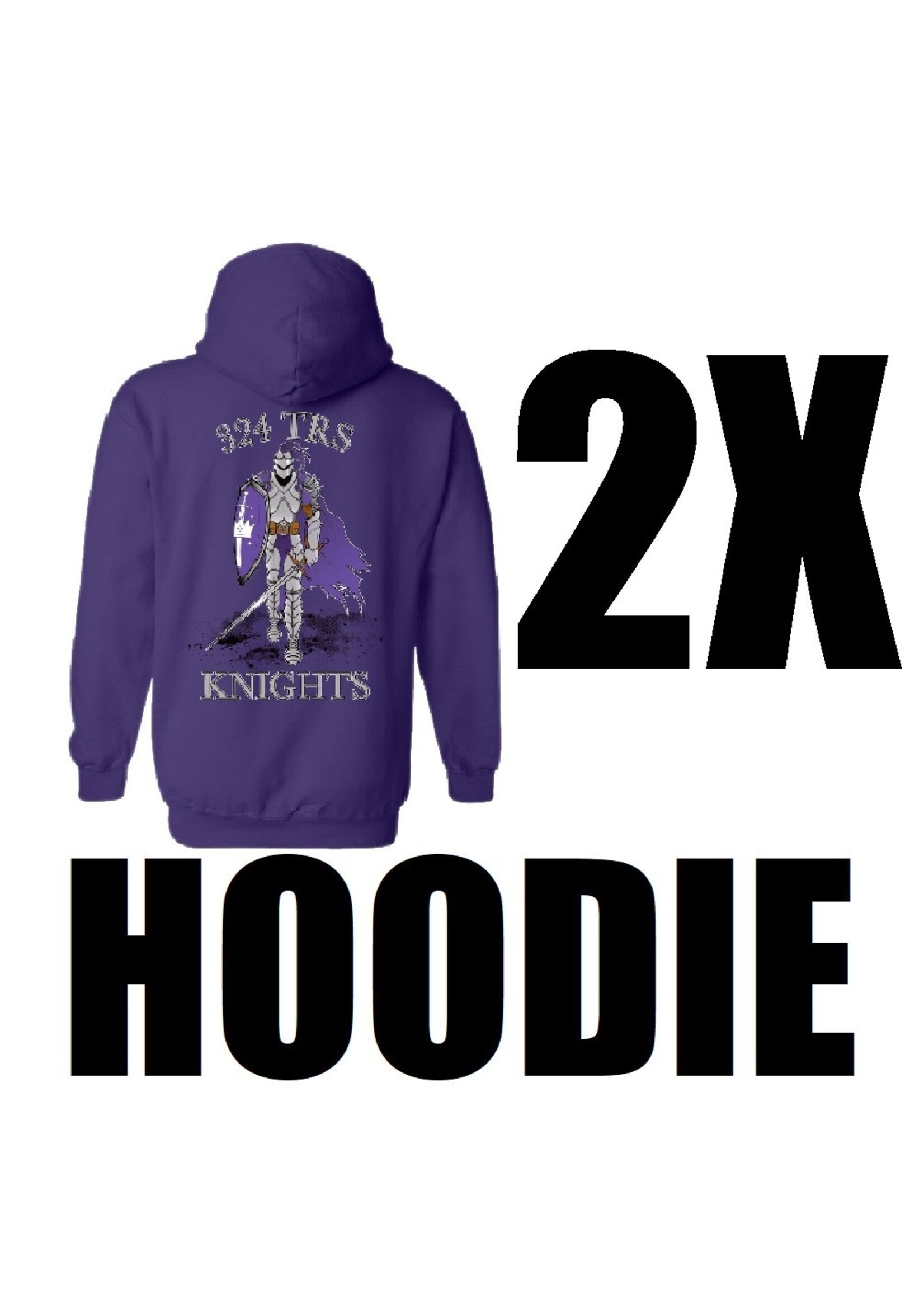 324th Knights Cotton Hoodie