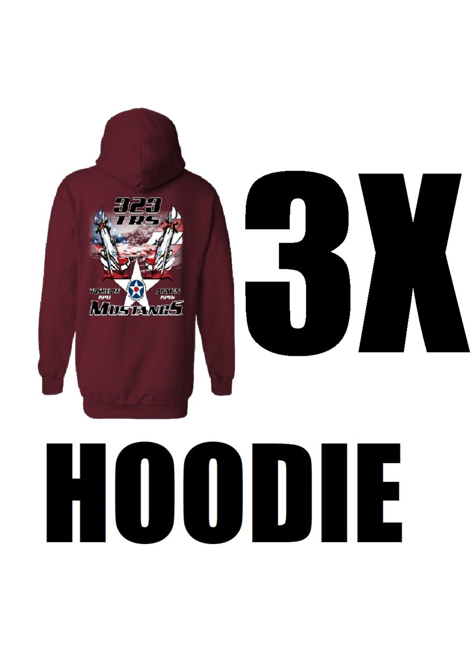 323rd Mustang Cotton Hoodie