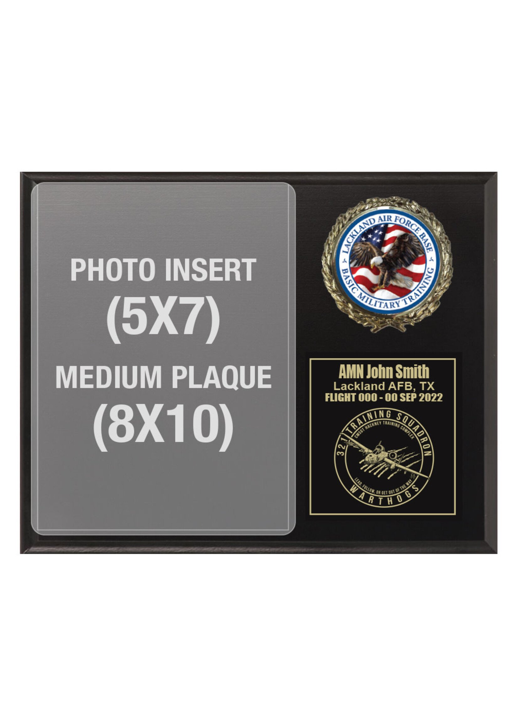 321st TRS Graduation Plaque