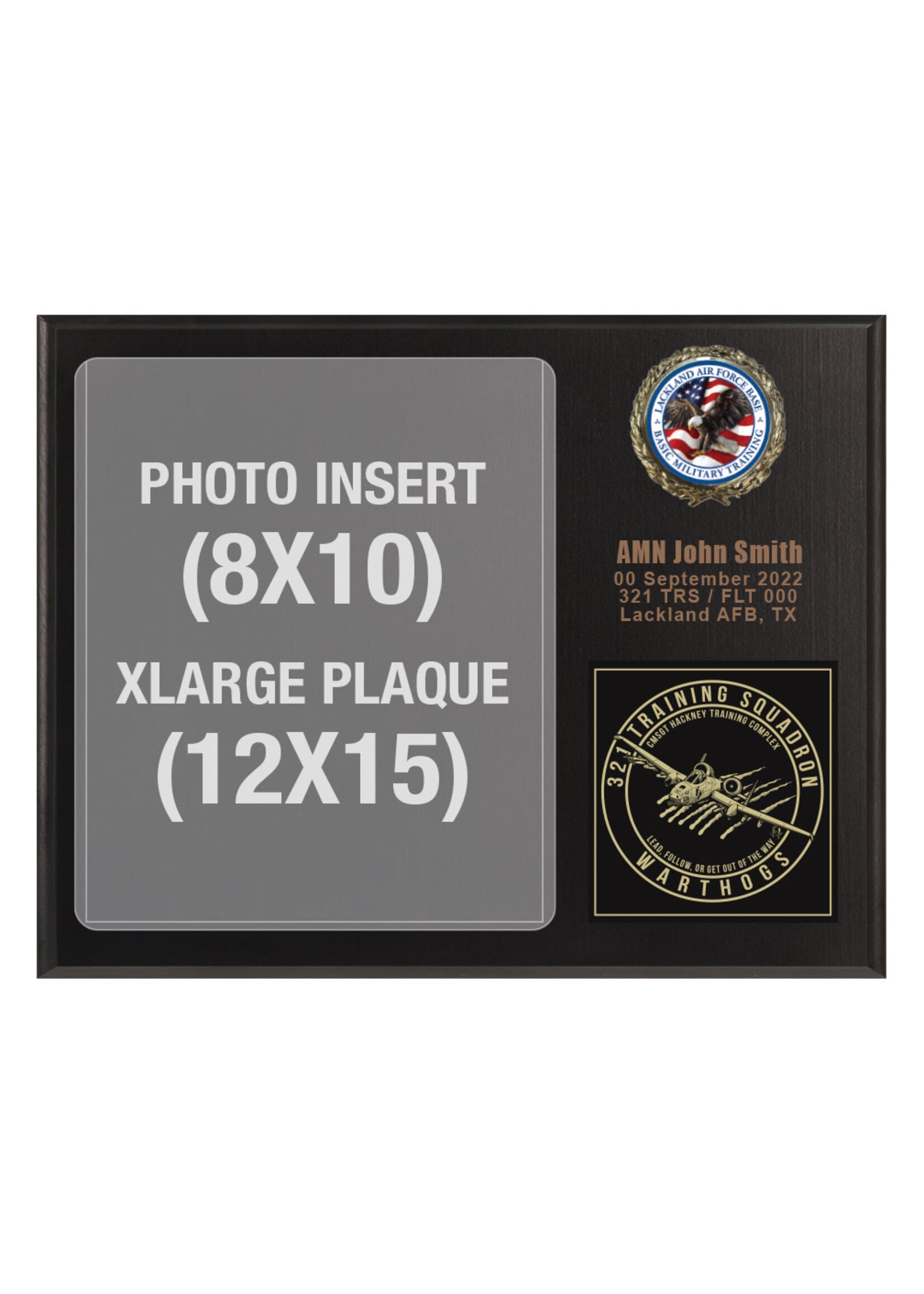 321st TRS Graduation Plaque