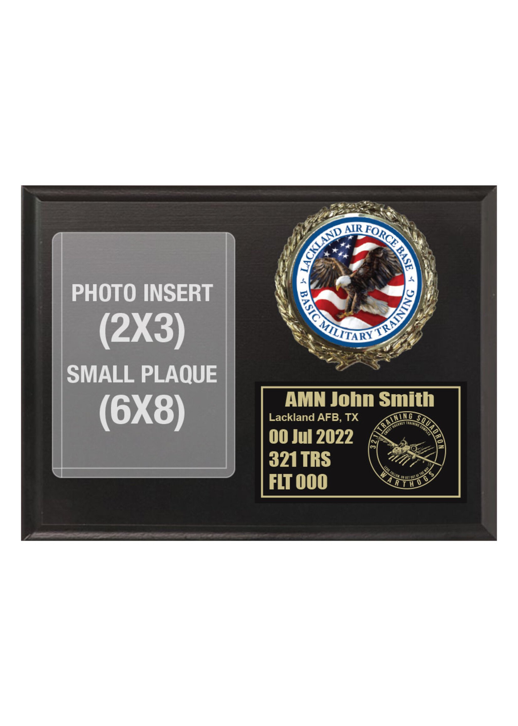 321st TRS Graduation Plaque