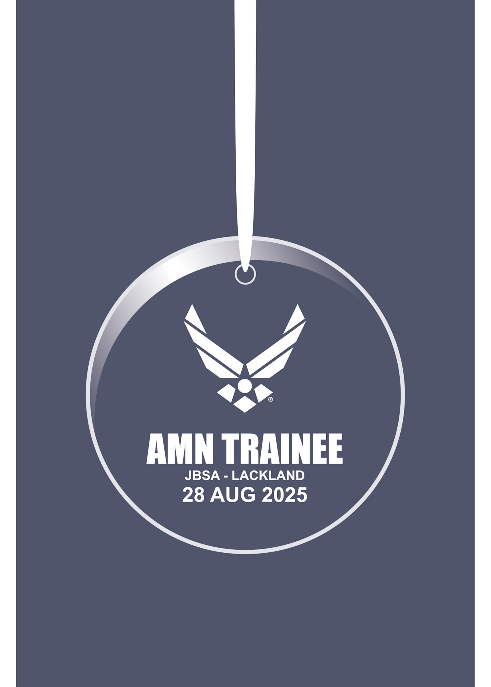 Air Force Ornament Customized