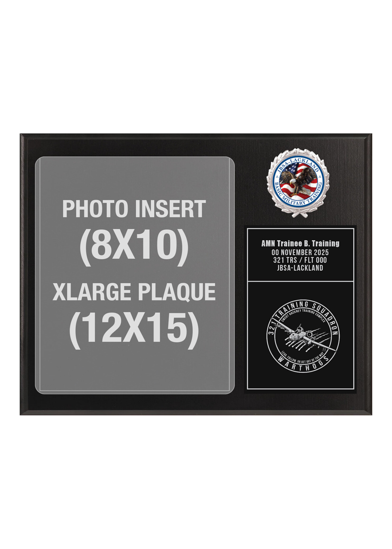 321st TRS Graduation Plaque