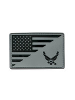 USA FLAG / USAF PVC Rubber Patch