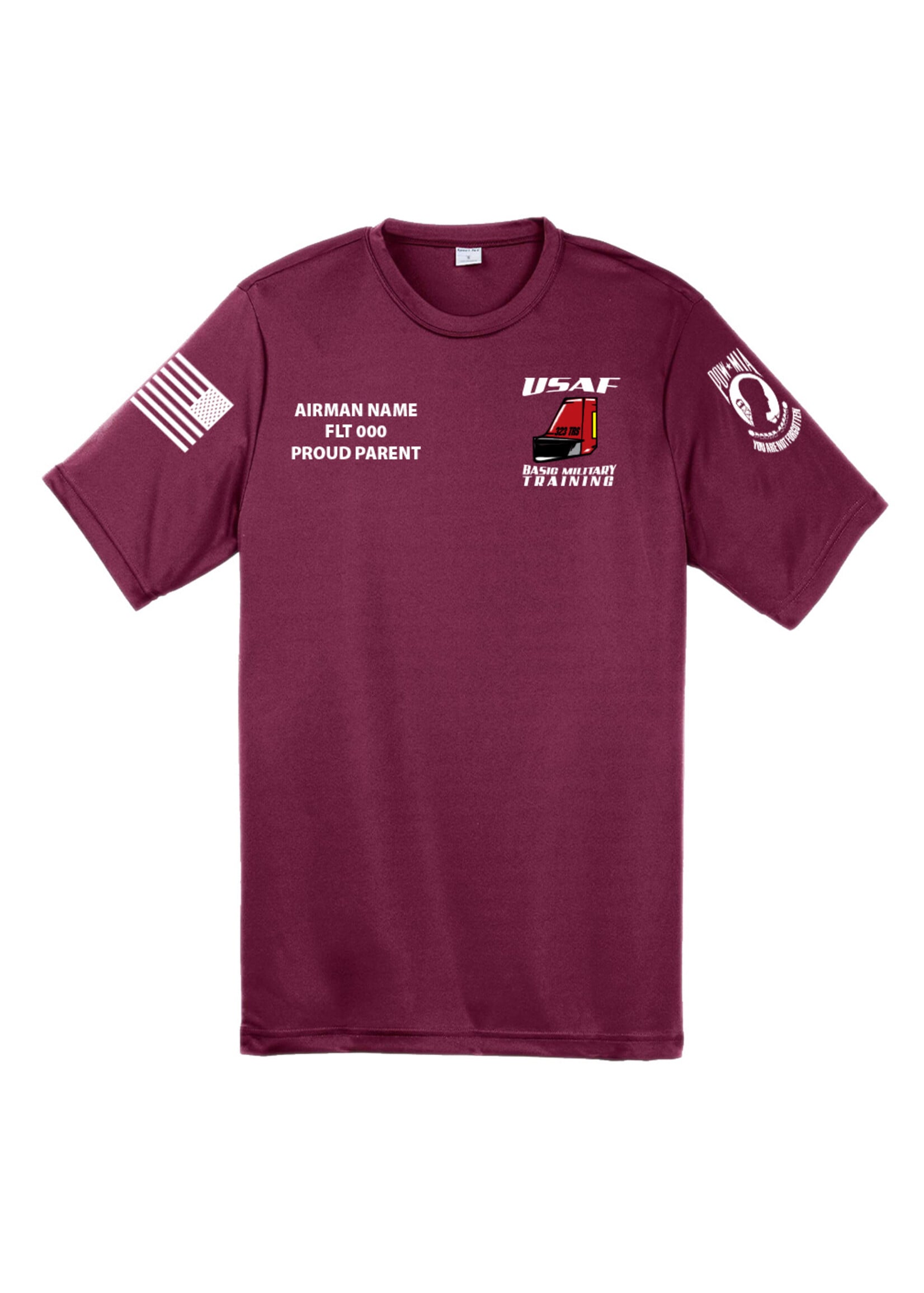 323rd Mustang Wicking Shirt