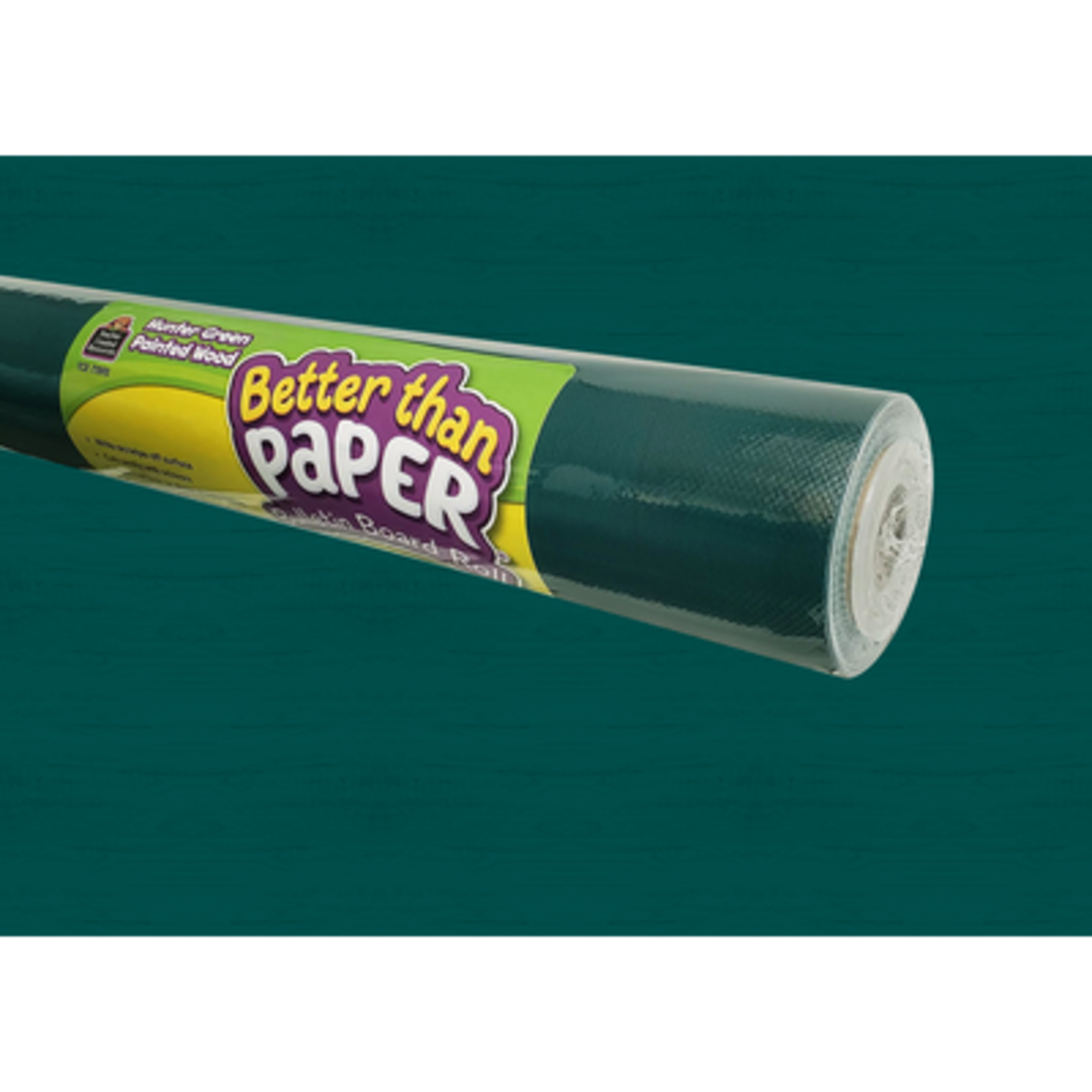 TEACHER CREATED RESOURCES Hunter Green Painted Wood Better Than Paper Bulletin Board Roll