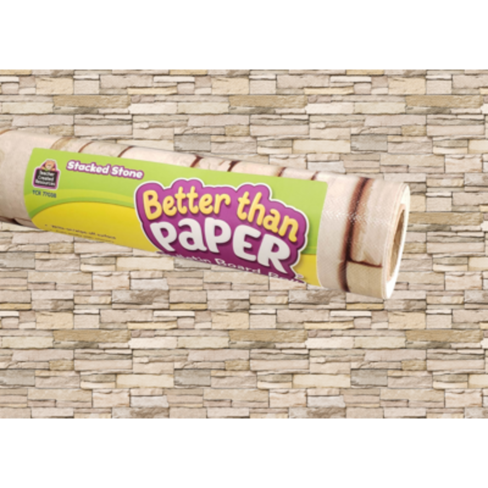 TEACHER CREATED RESOURCES Stacked Stone Better Than Paper Bulletin Board Roll