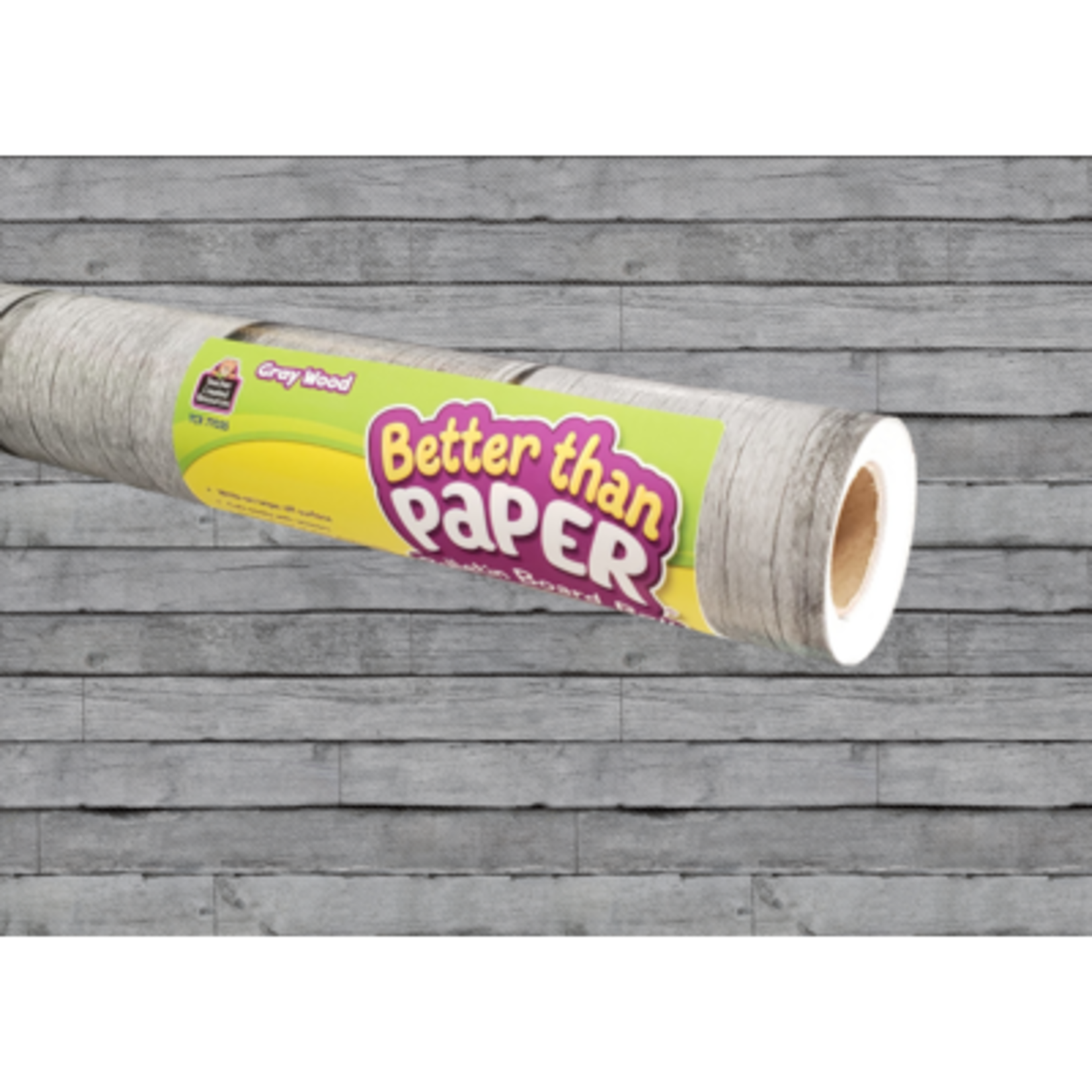 TEACHER CREATED RESOURCES Gray Wood Better Than Paper Bulletin Board Roll