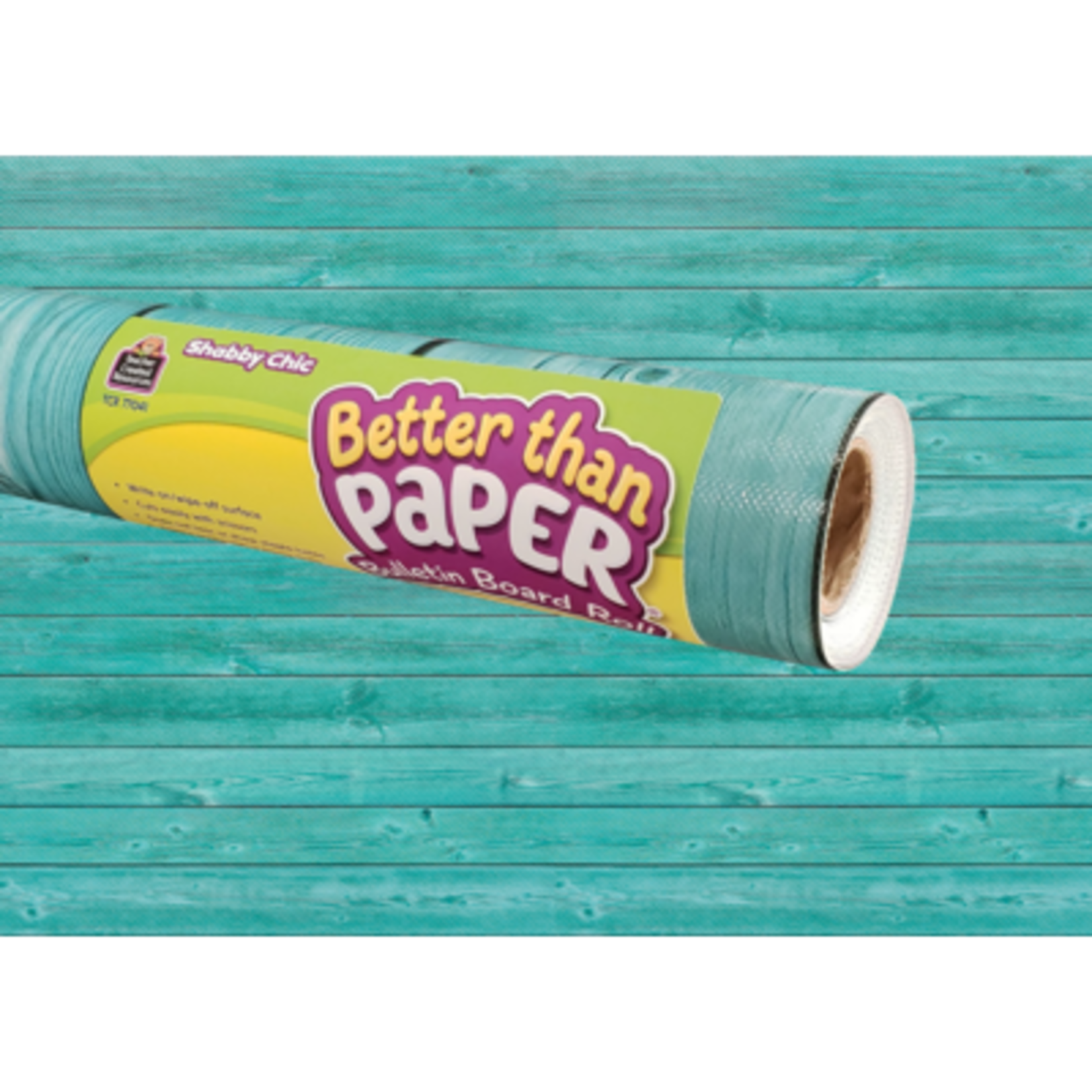 TEACHER CREATED RESOURCES Shabby Chic Wood Better Than Paper Bulletin Board Roll