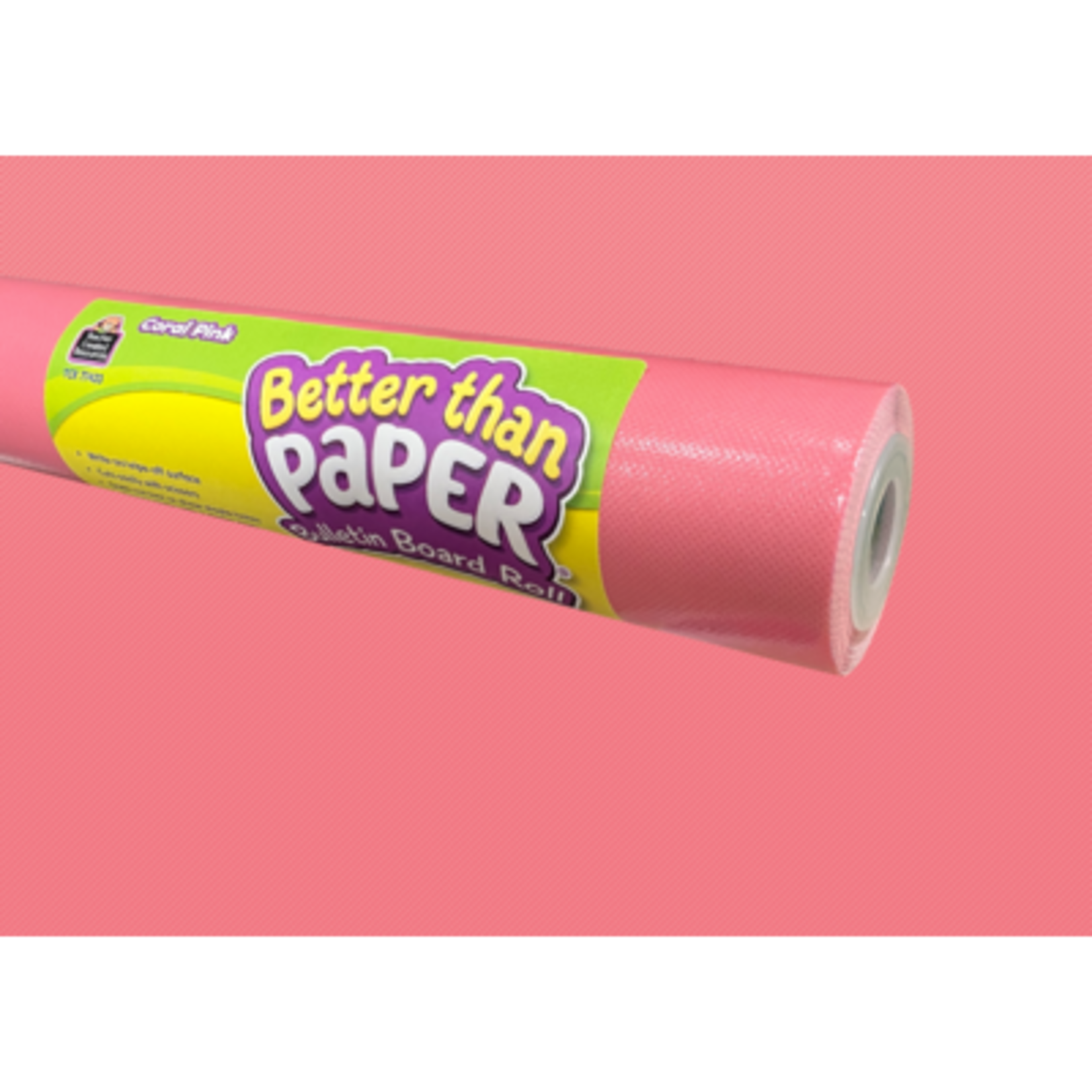TEACHER CREATED RESOURCES Coral Pink Better Than Paper Bulletin Board Roll