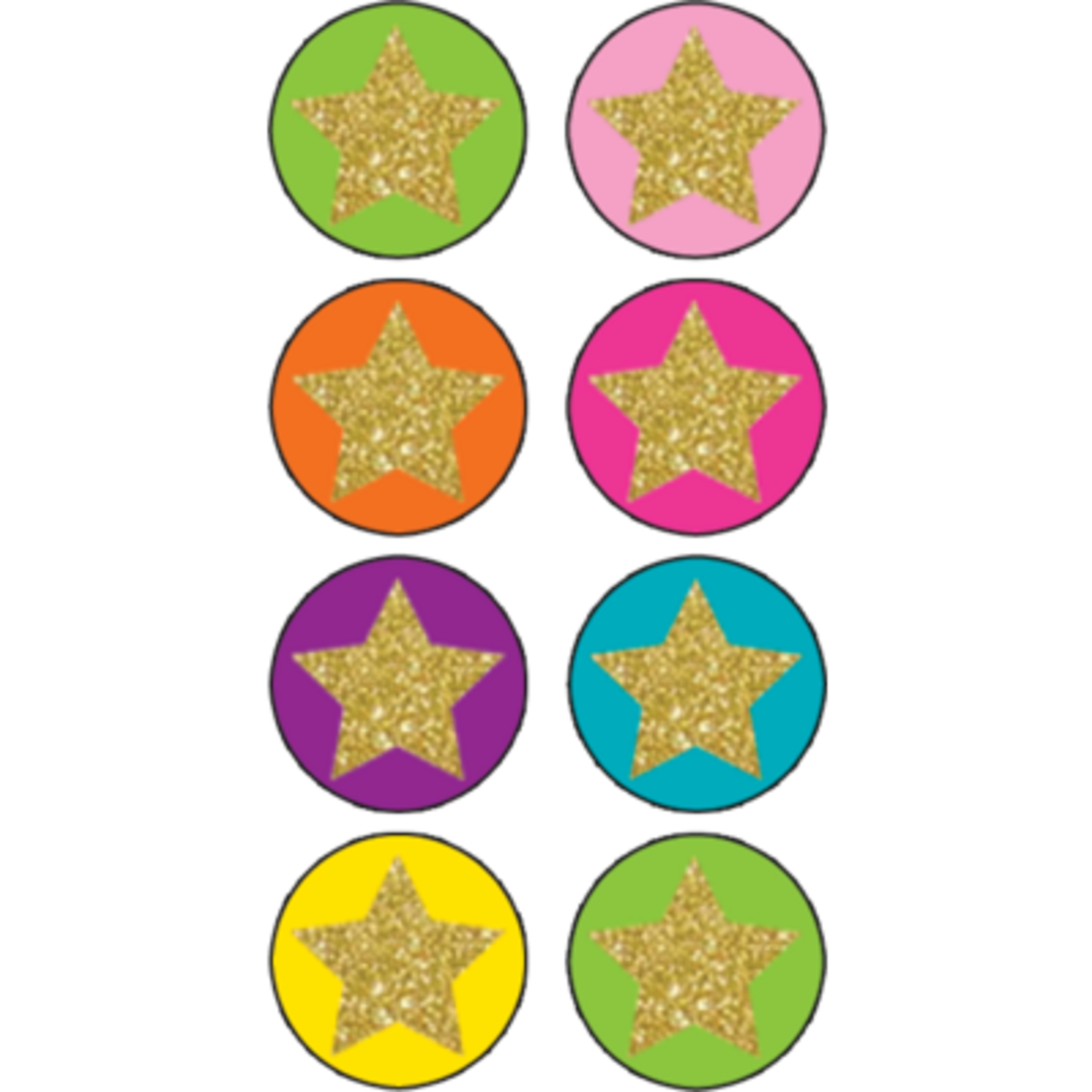 TEACHER CREATED RESOURCES Confetti Stars Mini Stickers