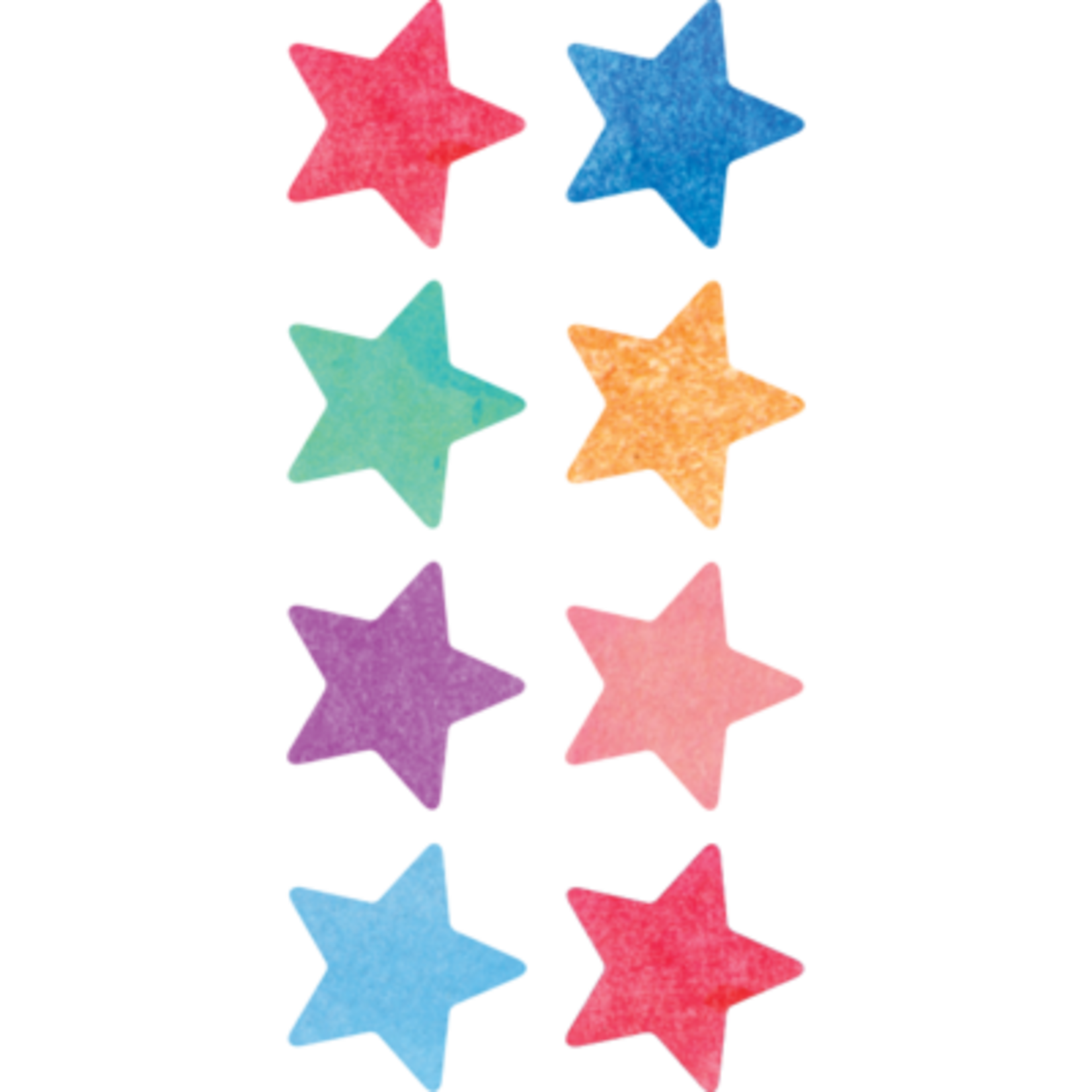 TEACHER CREATED RESOURCES Watercolor Stars Mini Stickers