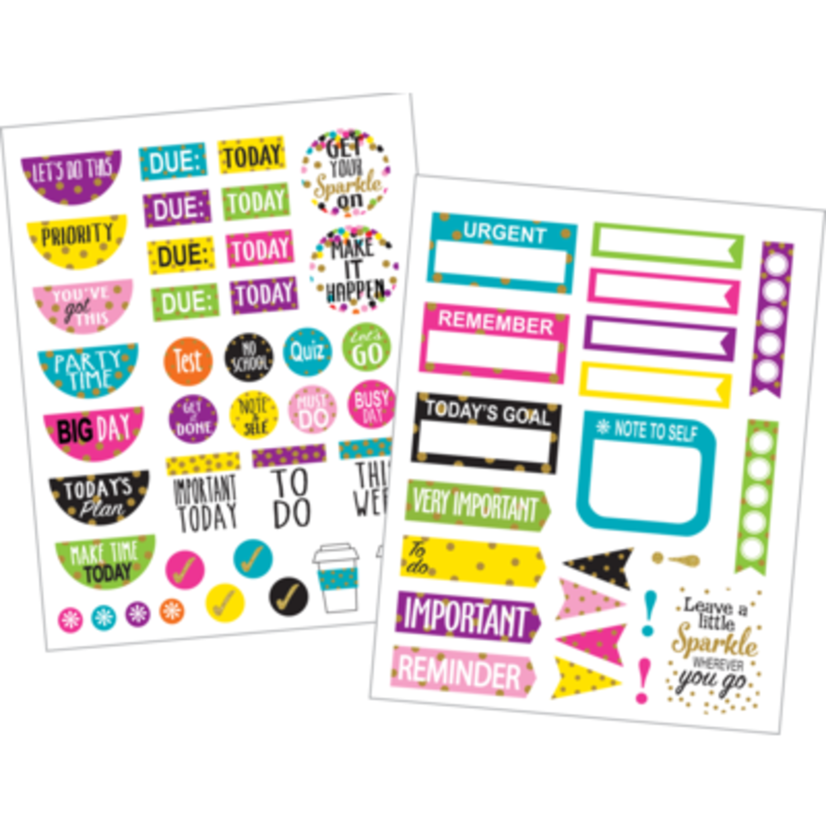 TEACHER CREATED RESOURCES CLM Confetti Planner Stickers