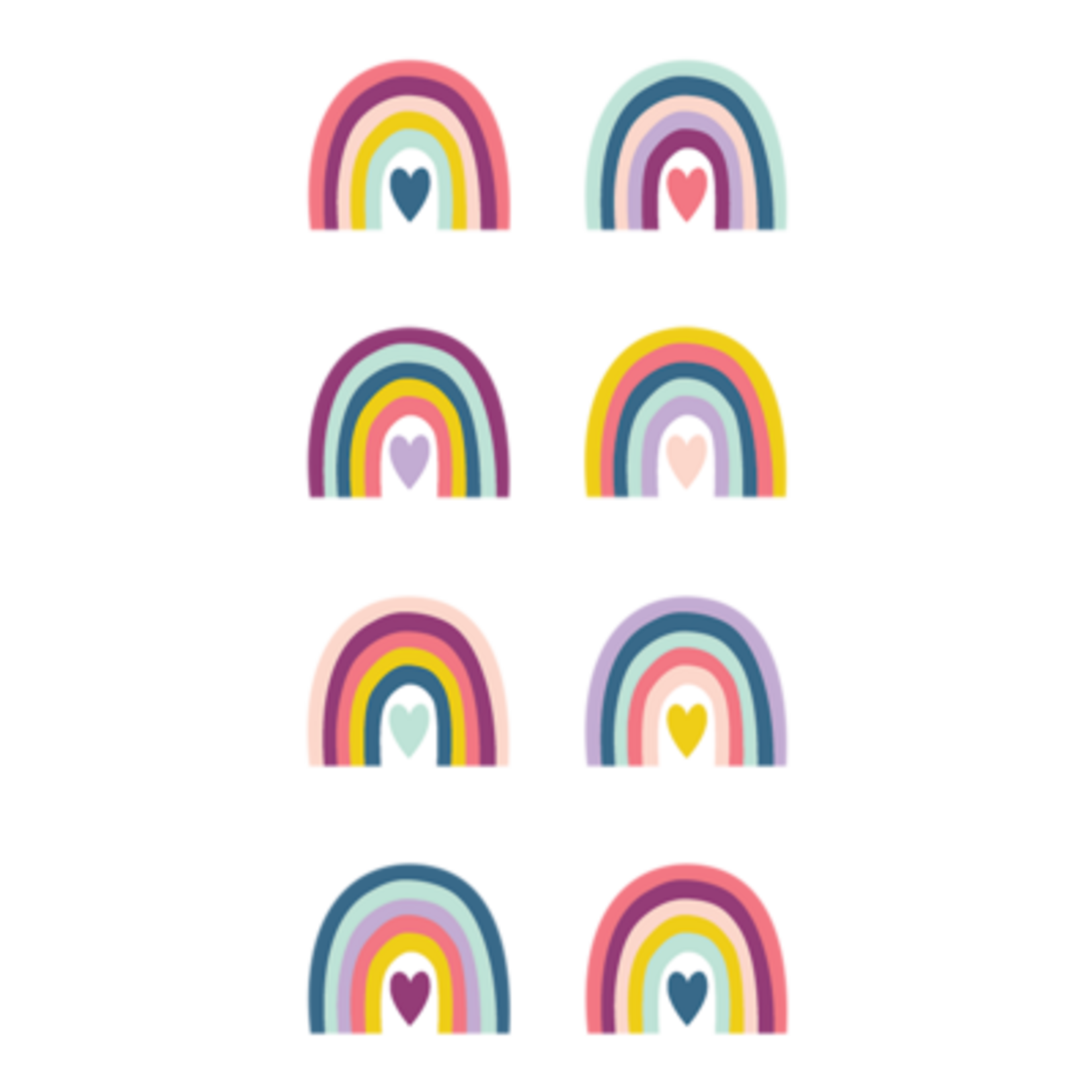 TEACHER CREATED RESOURCES Oh Happy Day Rainbows Mini Stickers