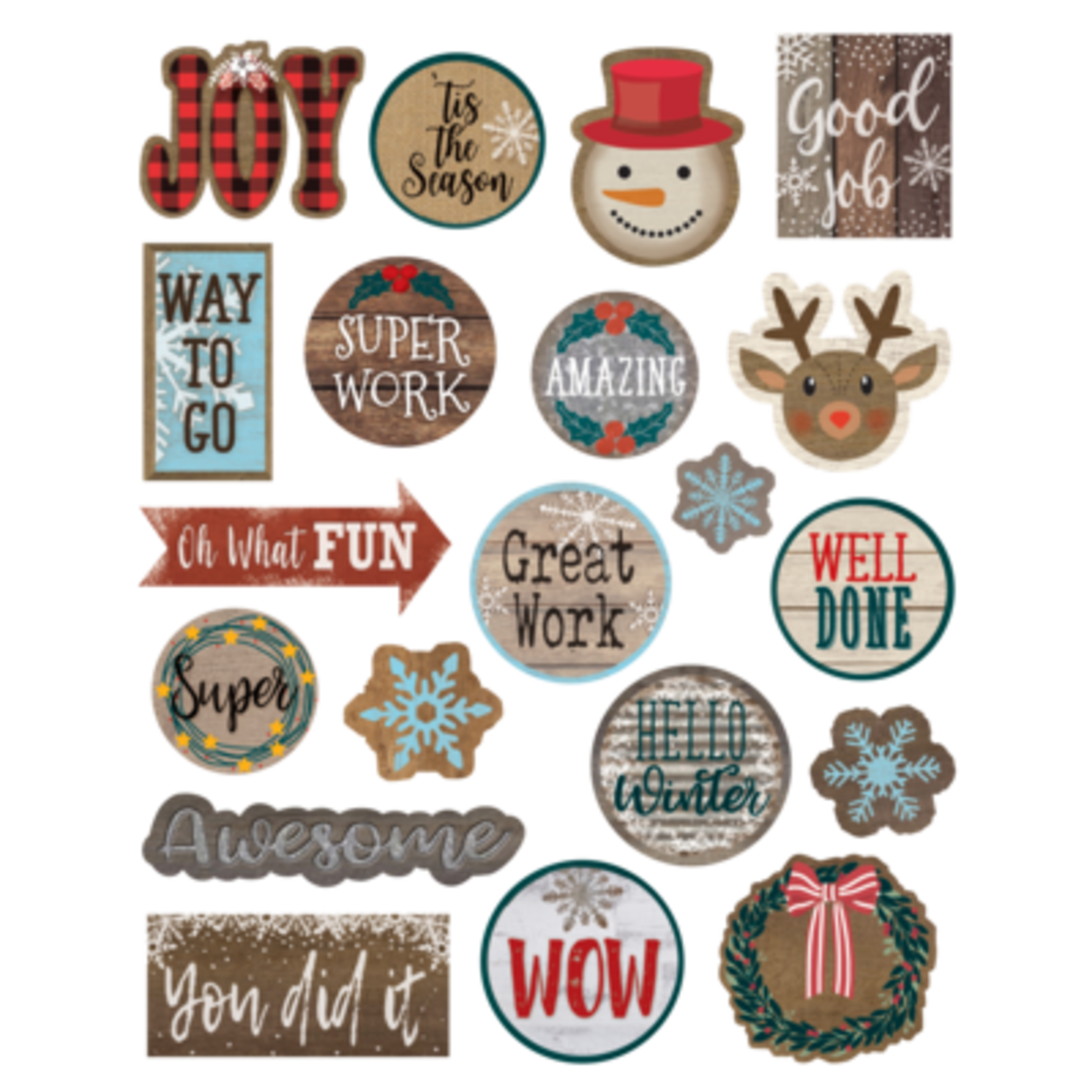 TEACHER CREATED RESOURCES Home Sweet Classroom Winter Stickers