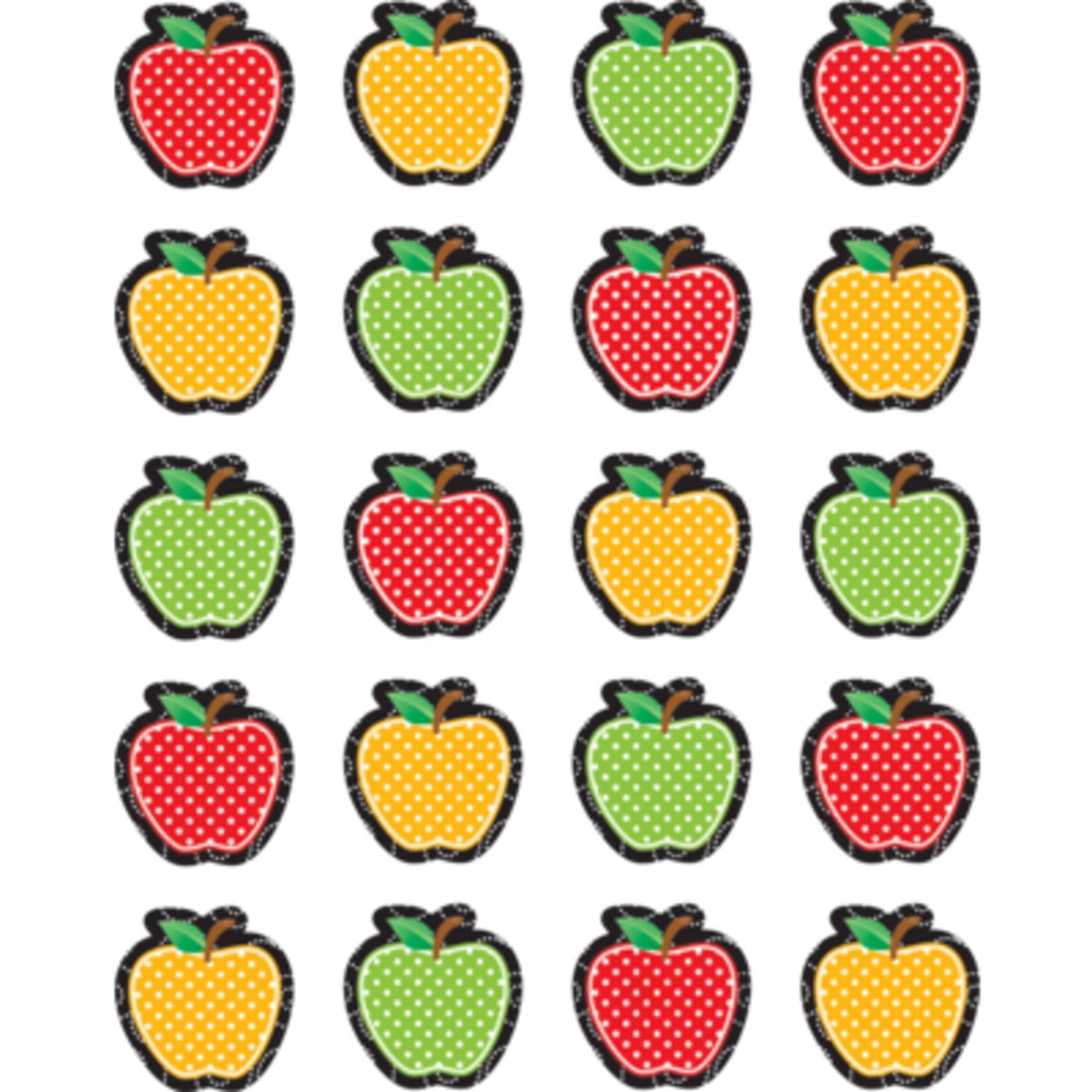 TEACHER CREATED RESOURCES Dotty Apples Stickers