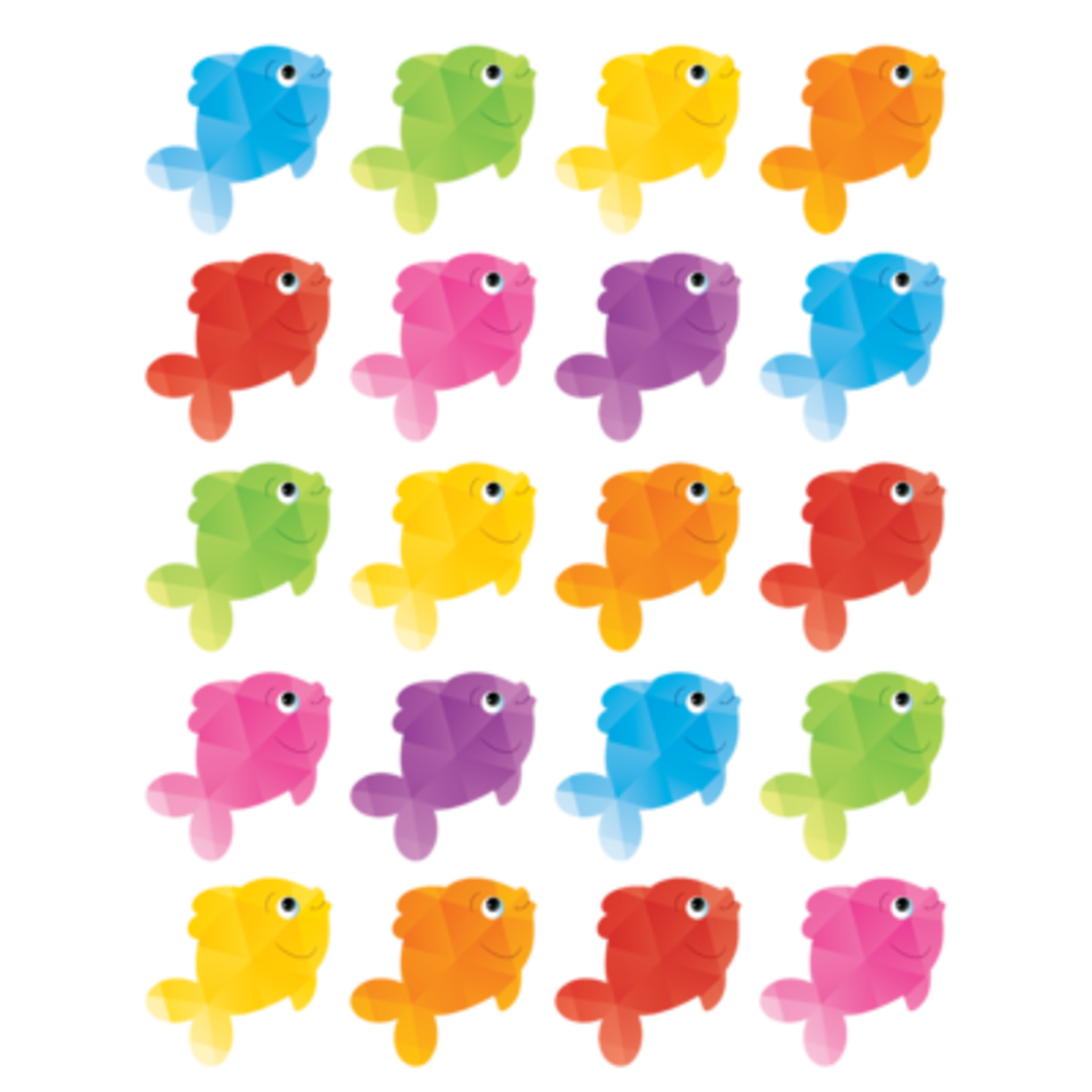 TEACHER CREATED RESOURCES Colorful Fish Stickers