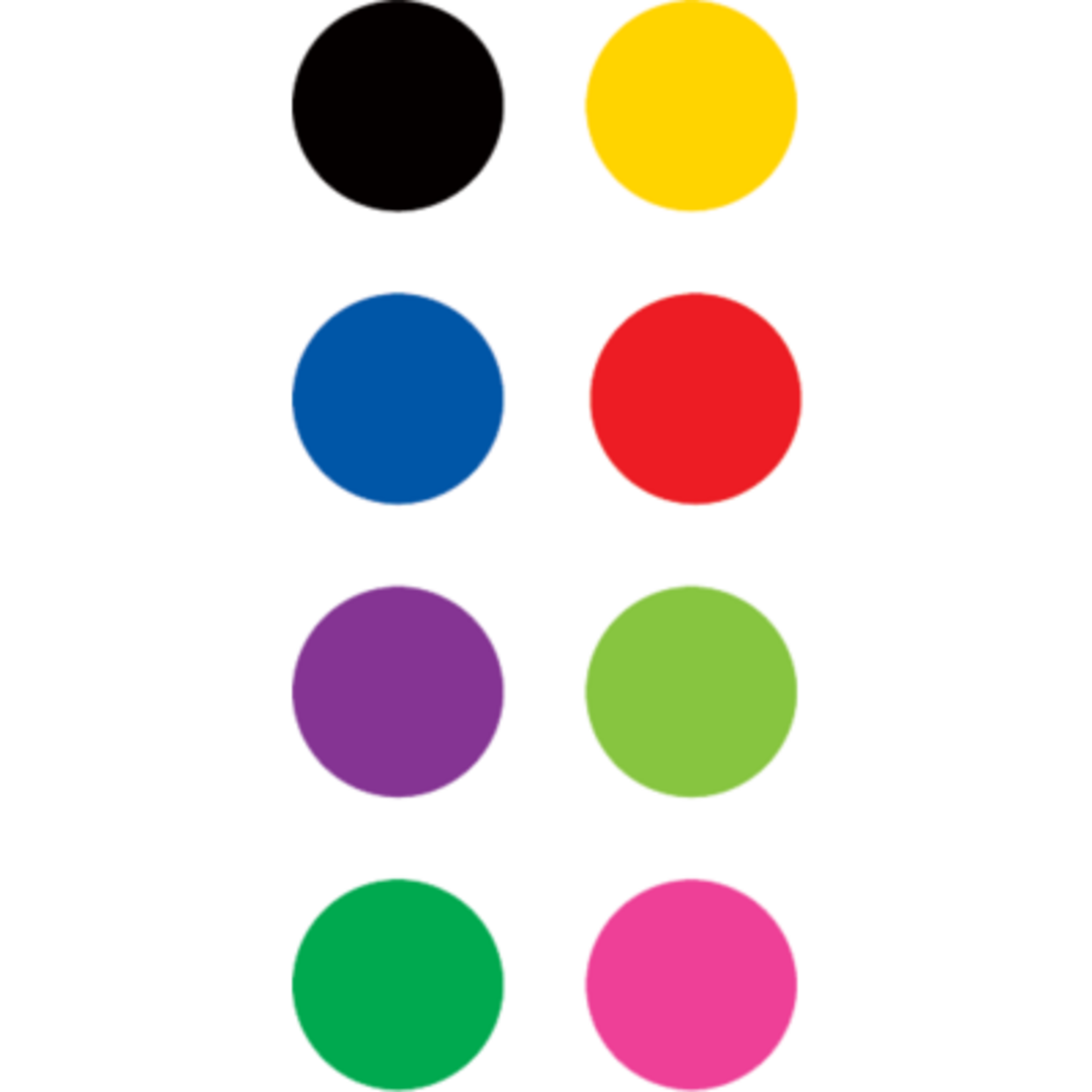 TEACHER CREATED RESOURCES Colorful Circles Mini Stickers