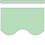 TEACHER CREATED RESOURCES Mint Green Scalloped Border Trim