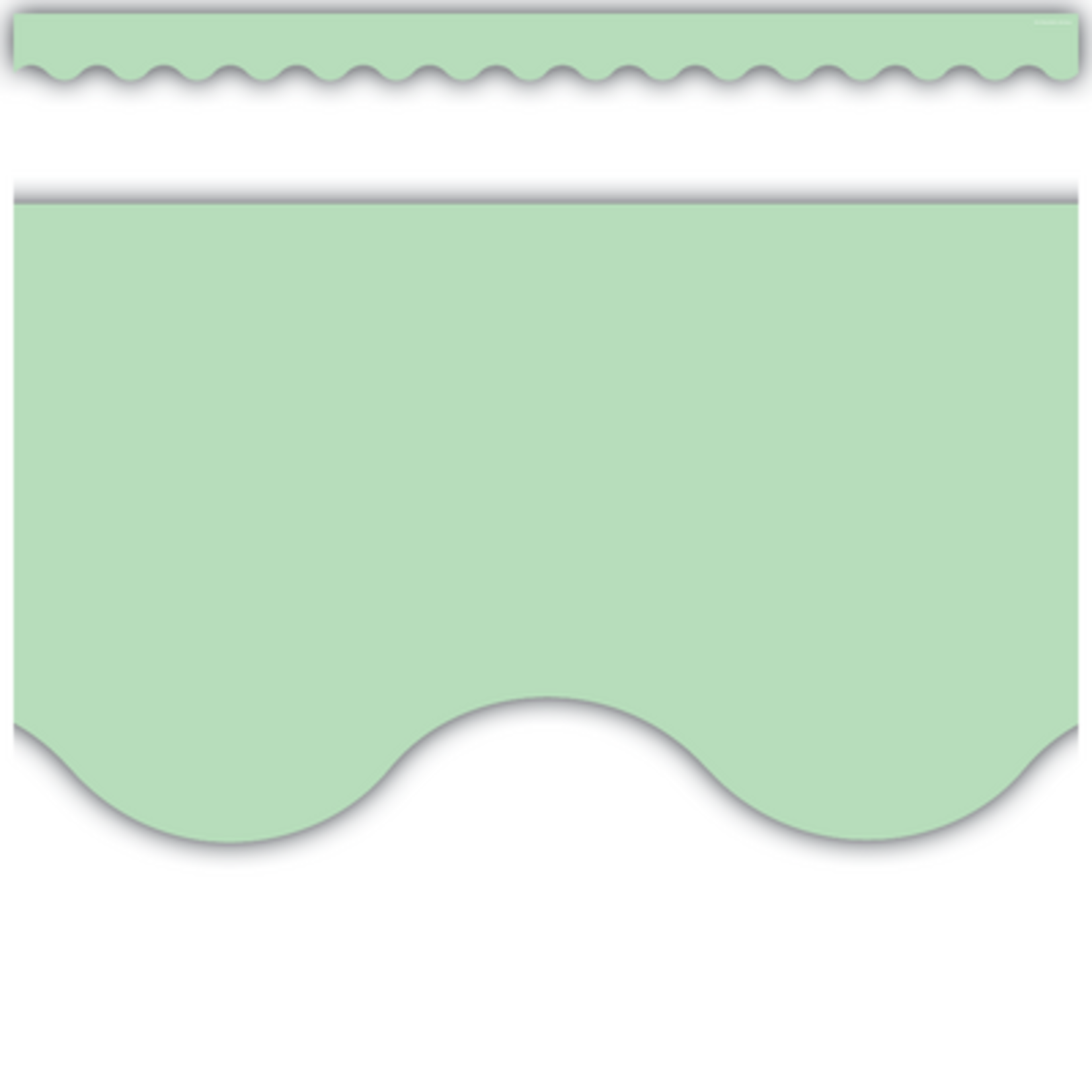 TEACHER CREATED RESOURCES Mint Green Scalloped Border Trim