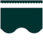 TEACHER CREATED RESOURCES Hunter Green Scalloped Border Trim