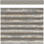 TEACHER CREATED RESOURCES Corrugated Metal Straight Border Trim