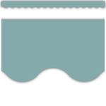 TEACHER CREATED RESOURCES Calming Blue Scalloped Border Trim