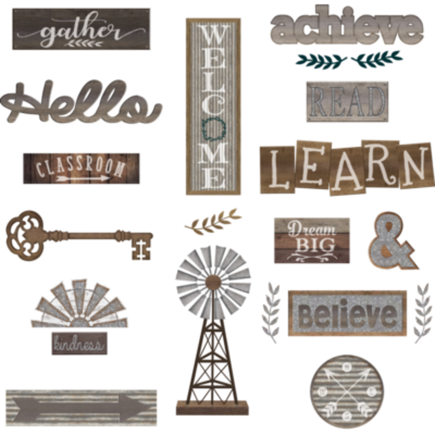 TEACHER CREATED RESOURCES CLM Home Sweet Classroom Wall Decor Bulletin Board Display Set