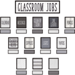 TEACHER CREATED RESOURCES Modern Farmhouse Classroom Jobs Mini Bulletin Board