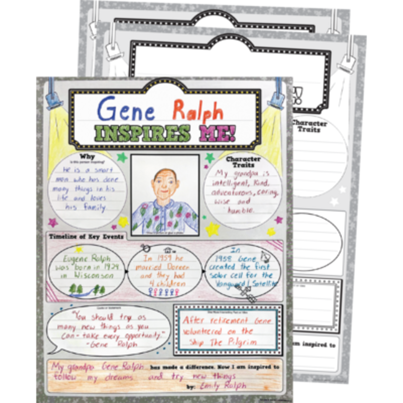 TEACHER CREATED RESOURCES Who Inspires Me Poster Pack