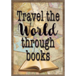 TEACHER CREATED RESOURCES Travel the World Through Books Positive Poster